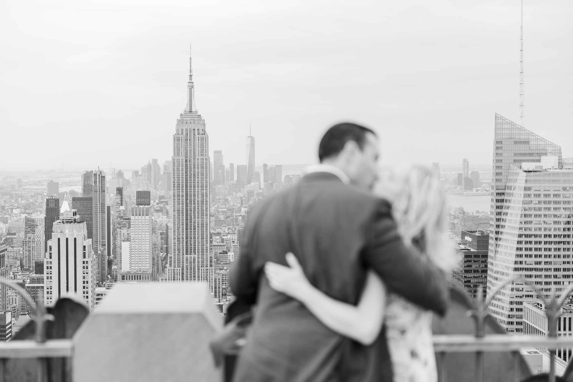 Gorgeous Top of the Rock Engagement Session