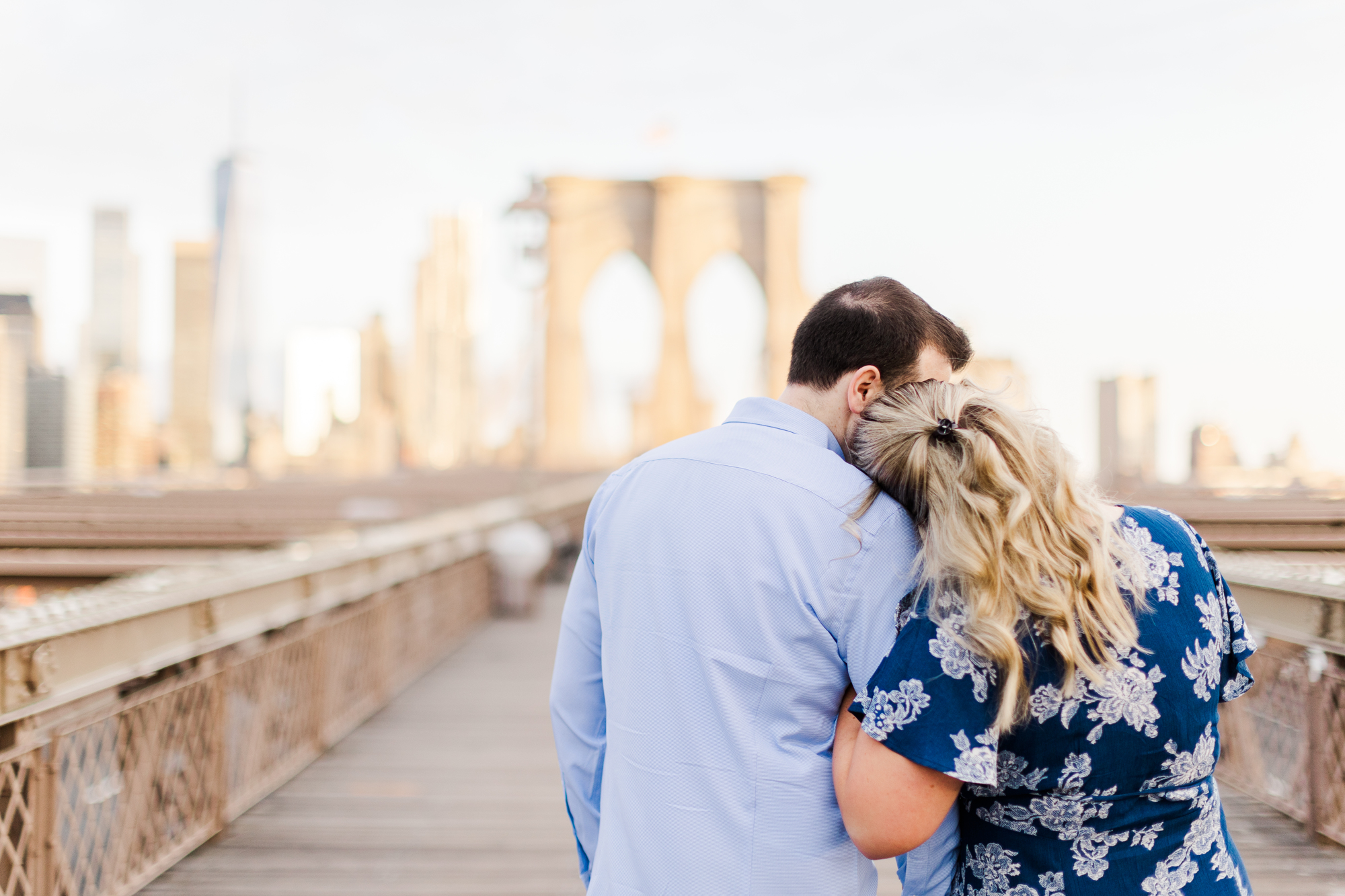 Awesome Engagement Pictures in DUMBO