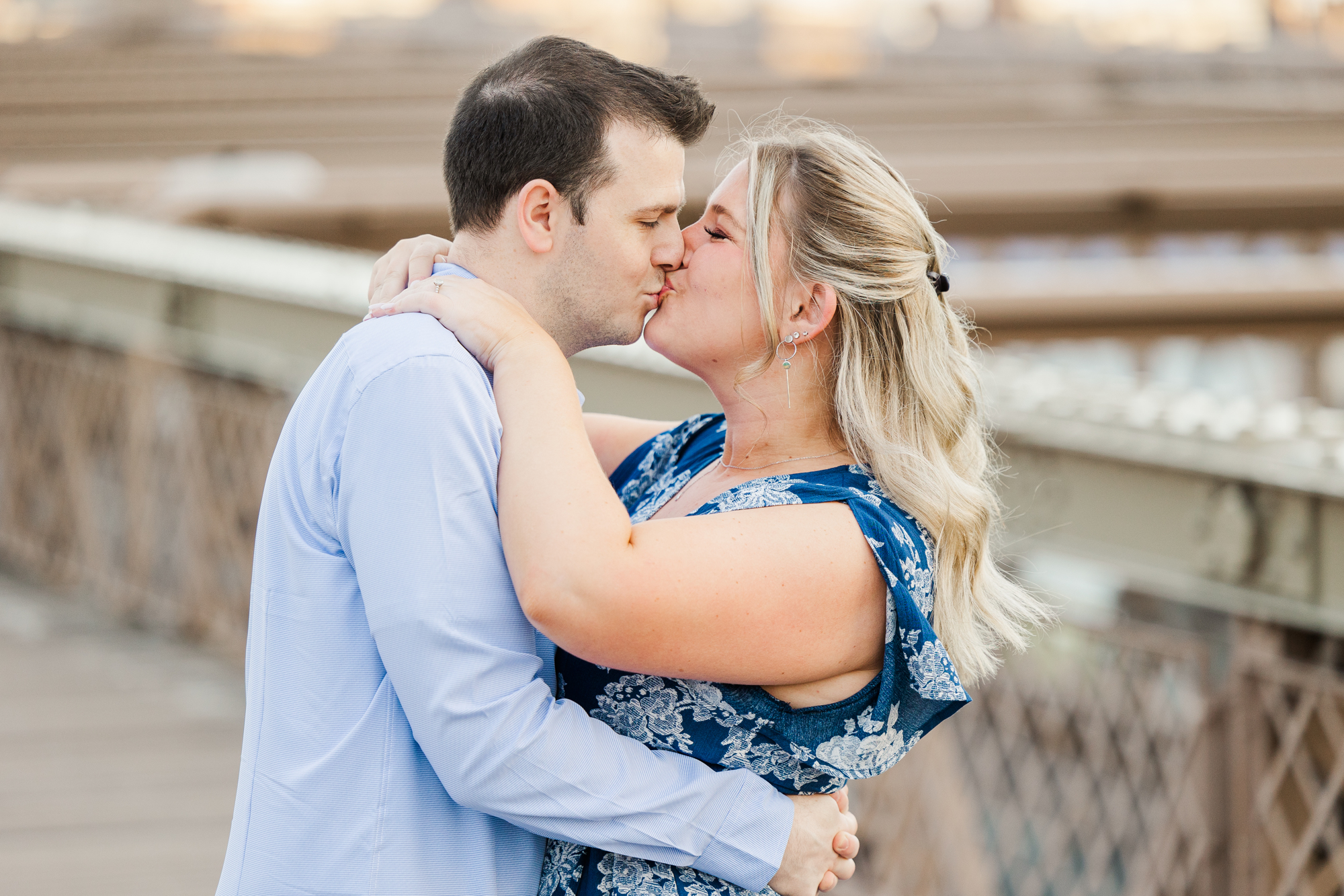 Amazing Engagement Pictures in DUMBO