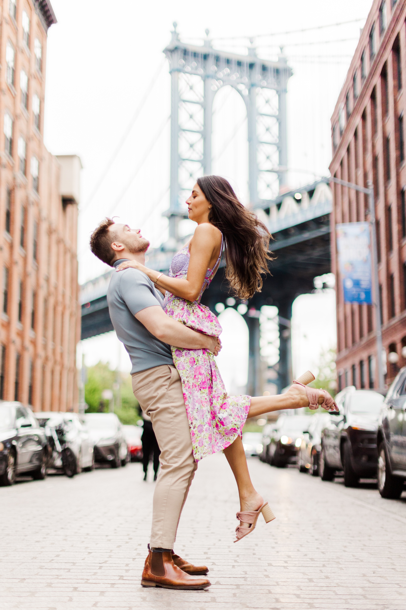 Breathtaking Engagement Photography at Brooklyn Bridge Park