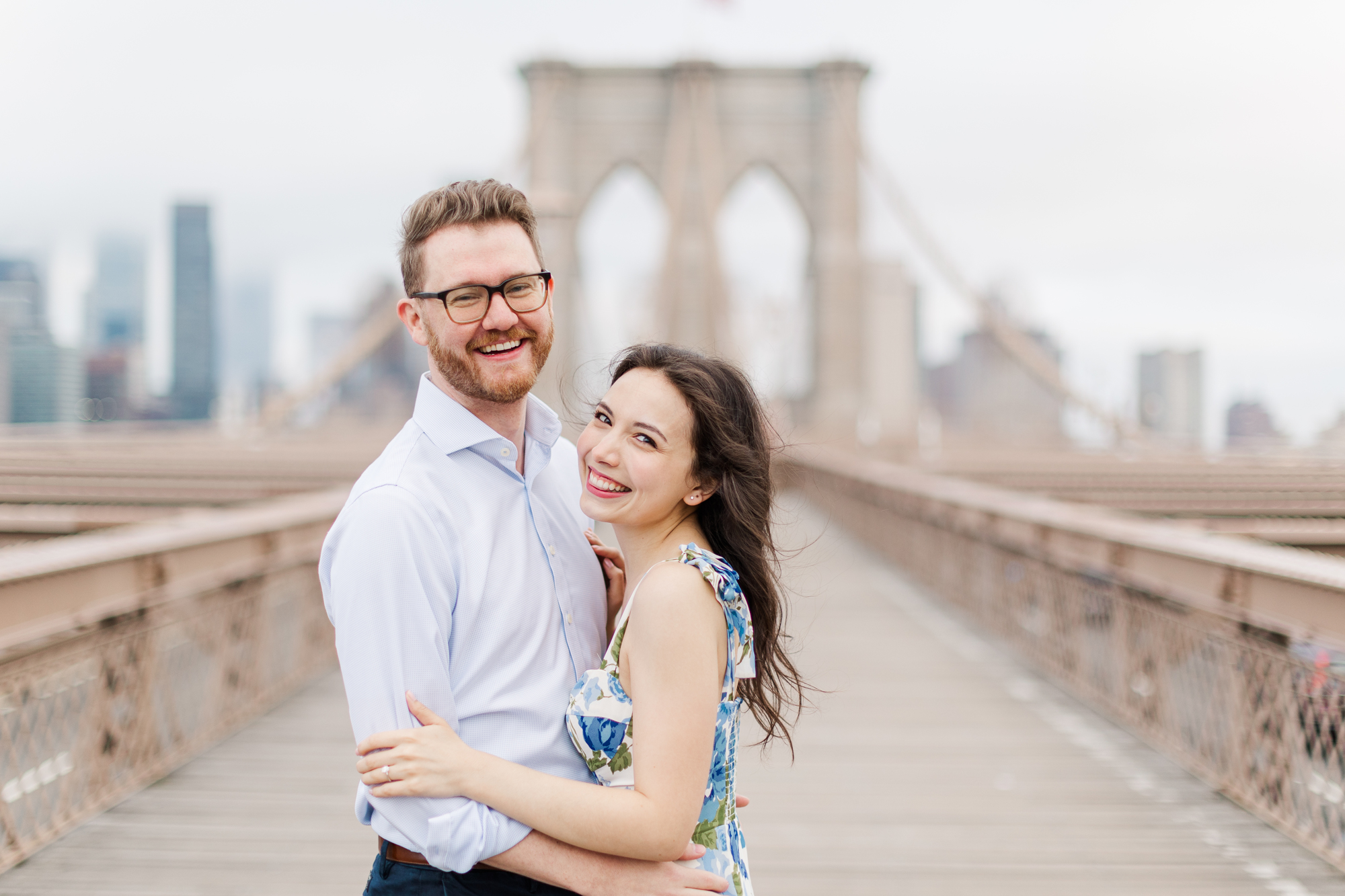 Terrific Brooklyn Heights Engagement Photos