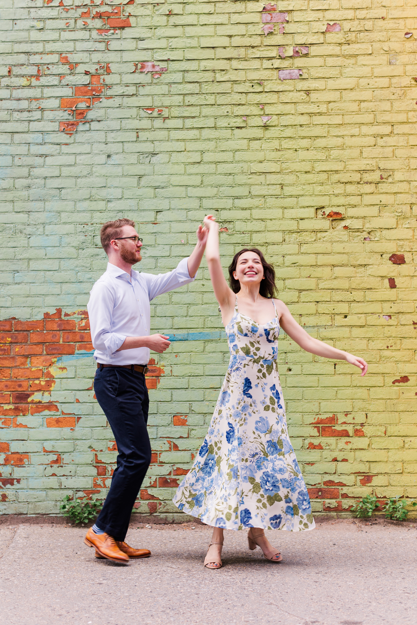 Incredible Engagement Photos in Brooklyn Heights