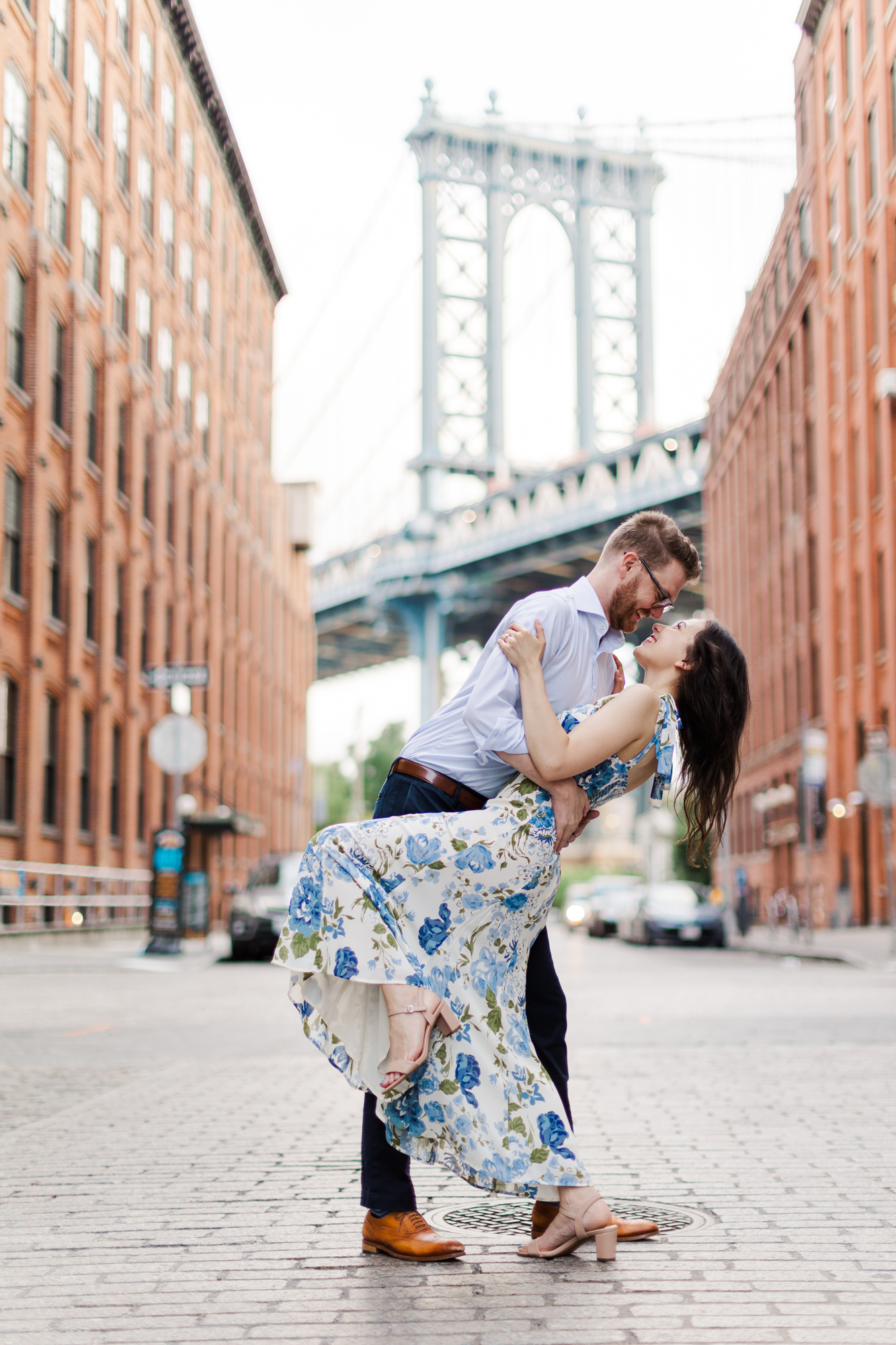 Radiant Engagement Photos in Brooklyn Heights