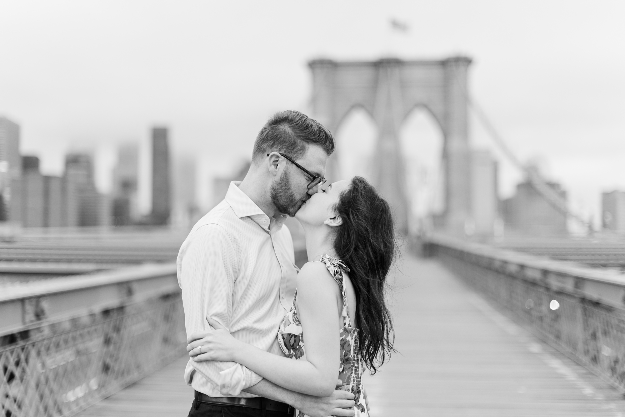 Joyous Brooklyn Heights Engagement Photos