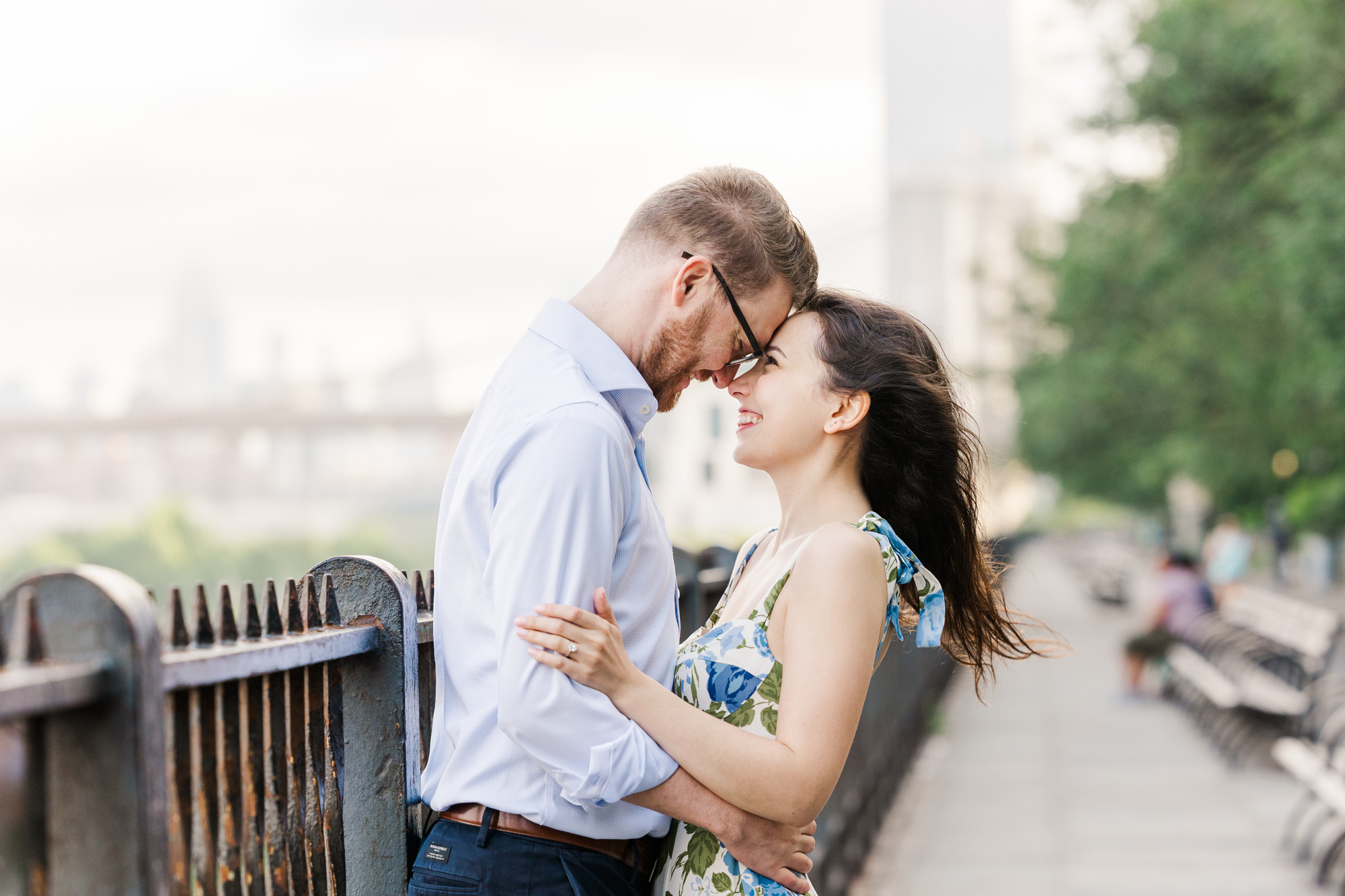 Breathtaking Engagement Photos in Brooklyn Heights