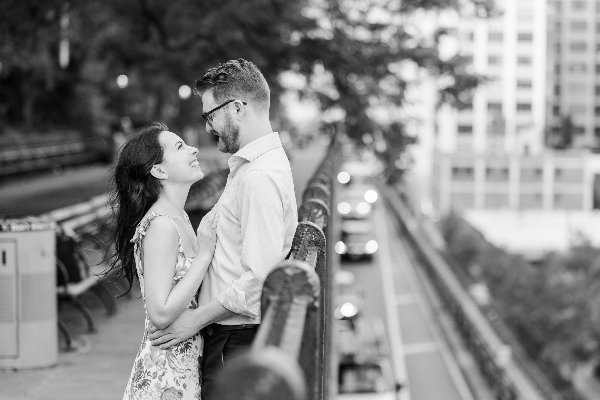Magical Engagement Photos in Brooklyn Heights
