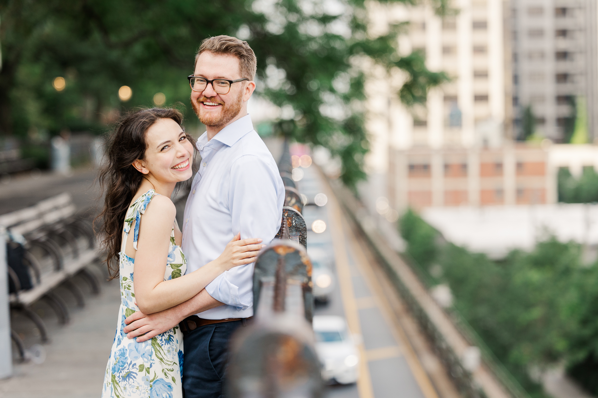 Timeless Engagement Photos in Brooklyn Heights