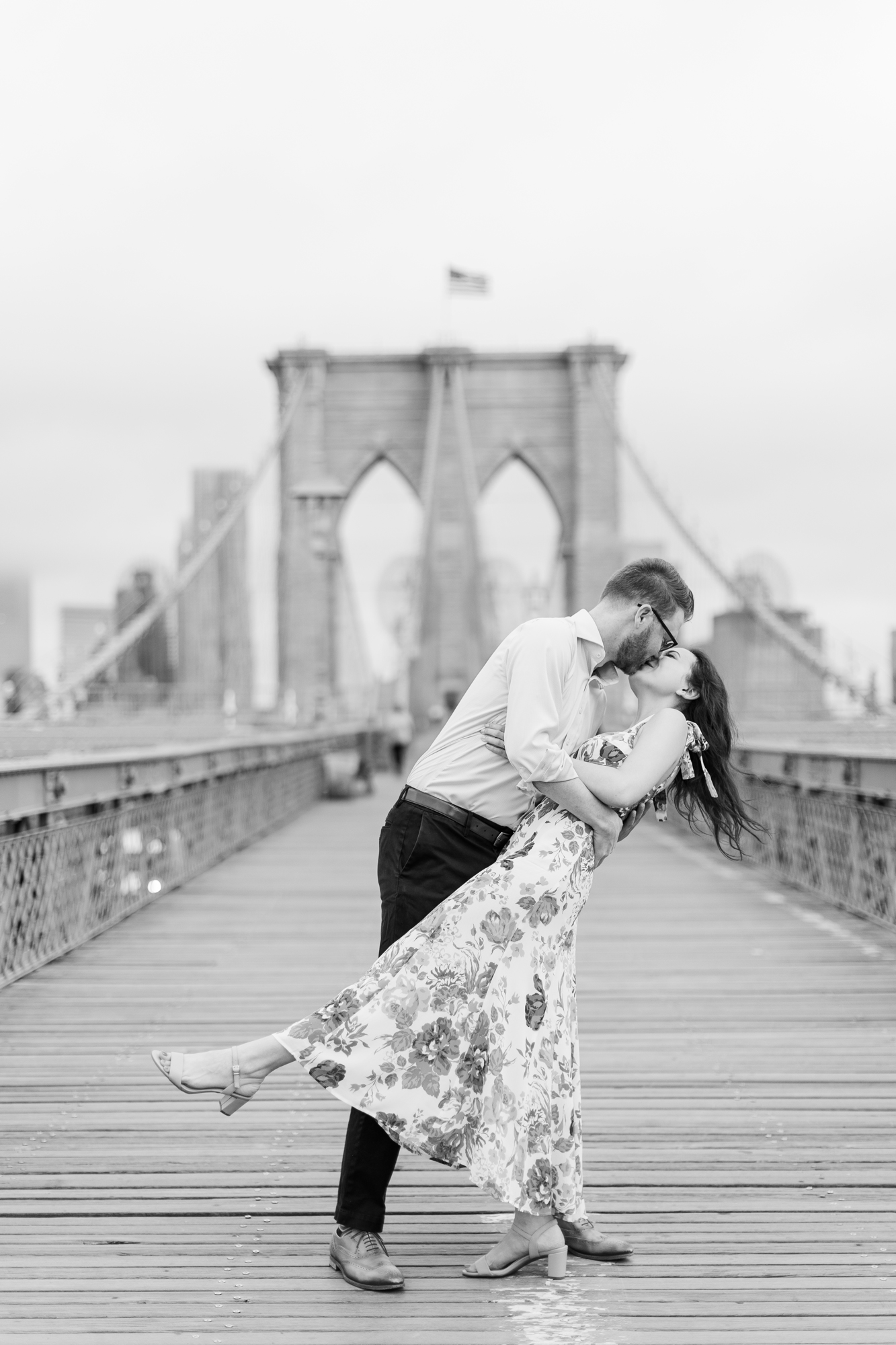 Flawless Brooklyn Heights Engagement Photos
