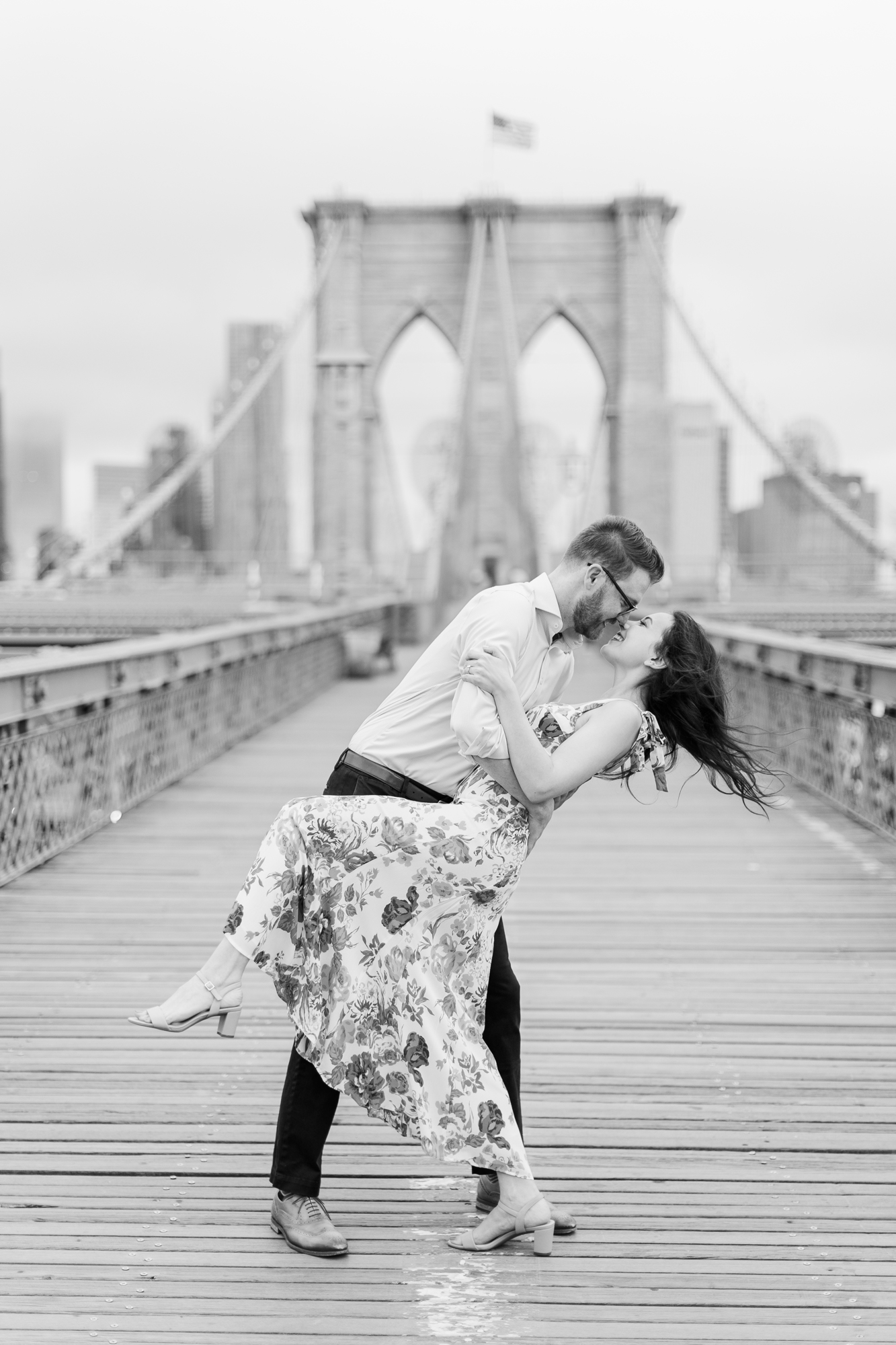Unique Brooklyn Heights Engagement Photos