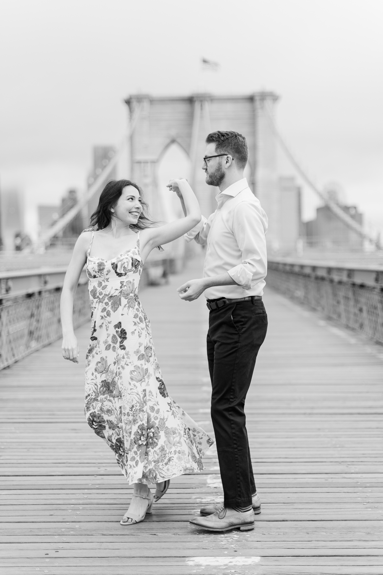 Intimate Brooklyn Heights Engagement Photos