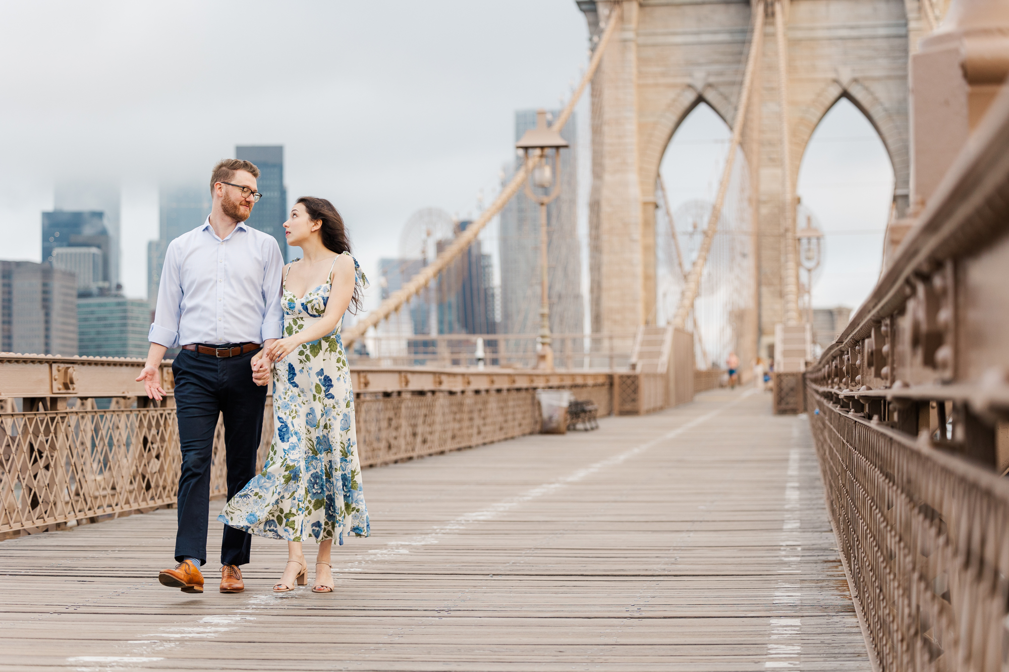 Jaw-Dropping Brooklyn Heights Engagement Photos