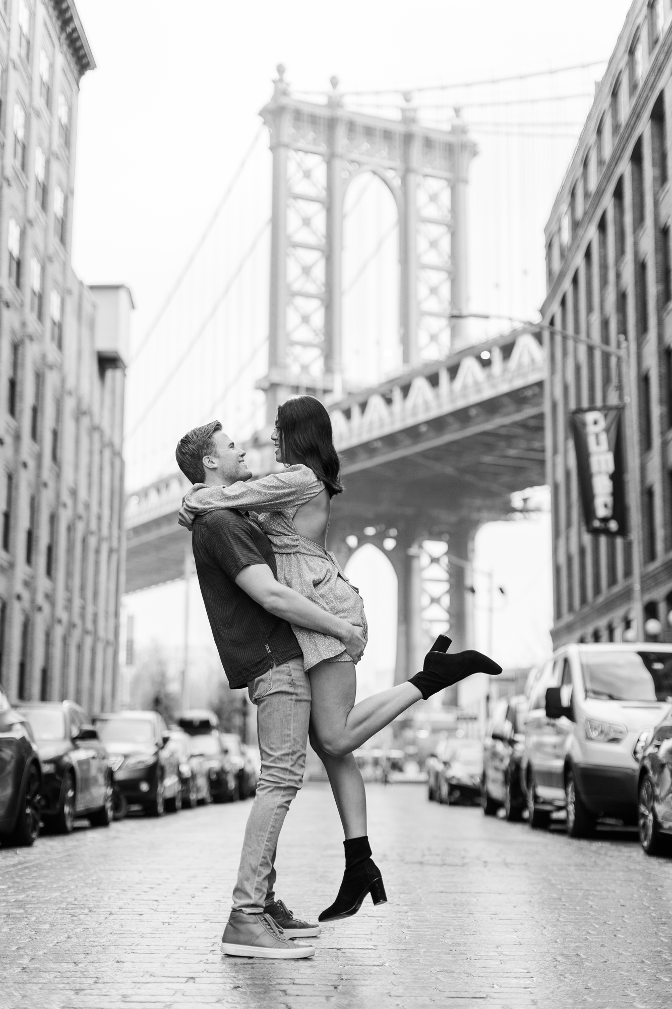 Perfect DUMBO Engagement Session