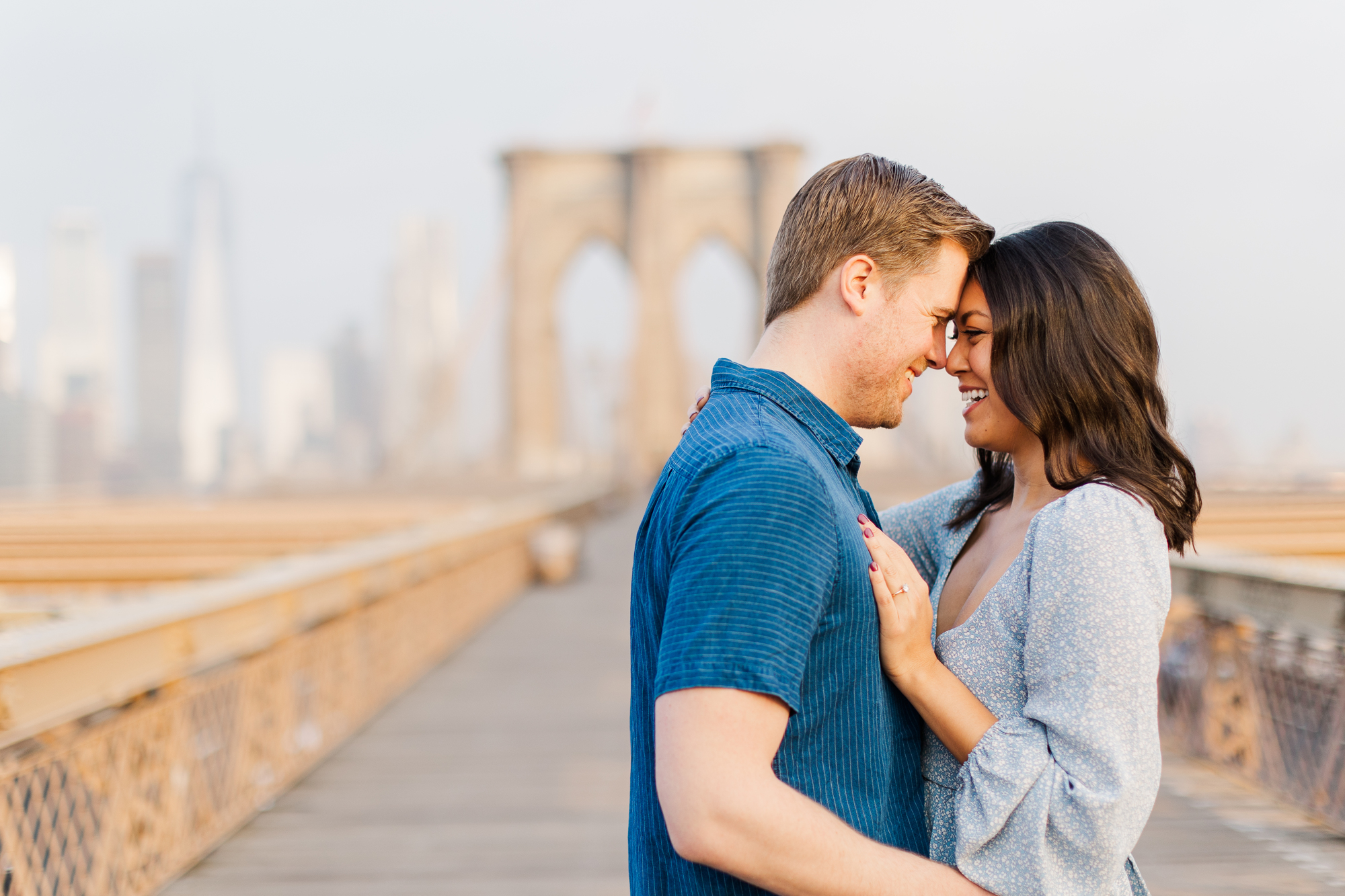 Authentic DUMBO Engagement Session