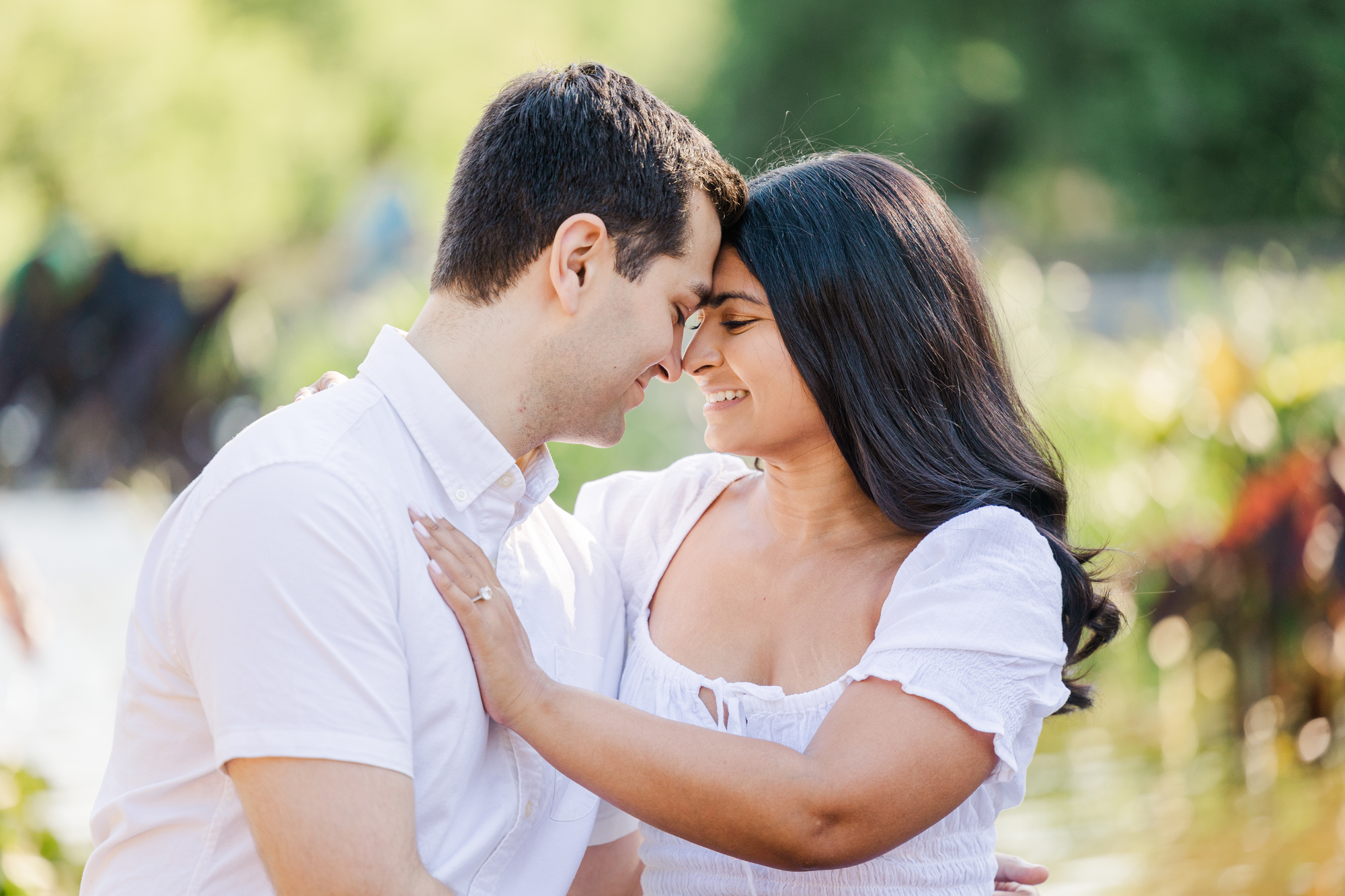 Candid Central Park Engagement Photography
