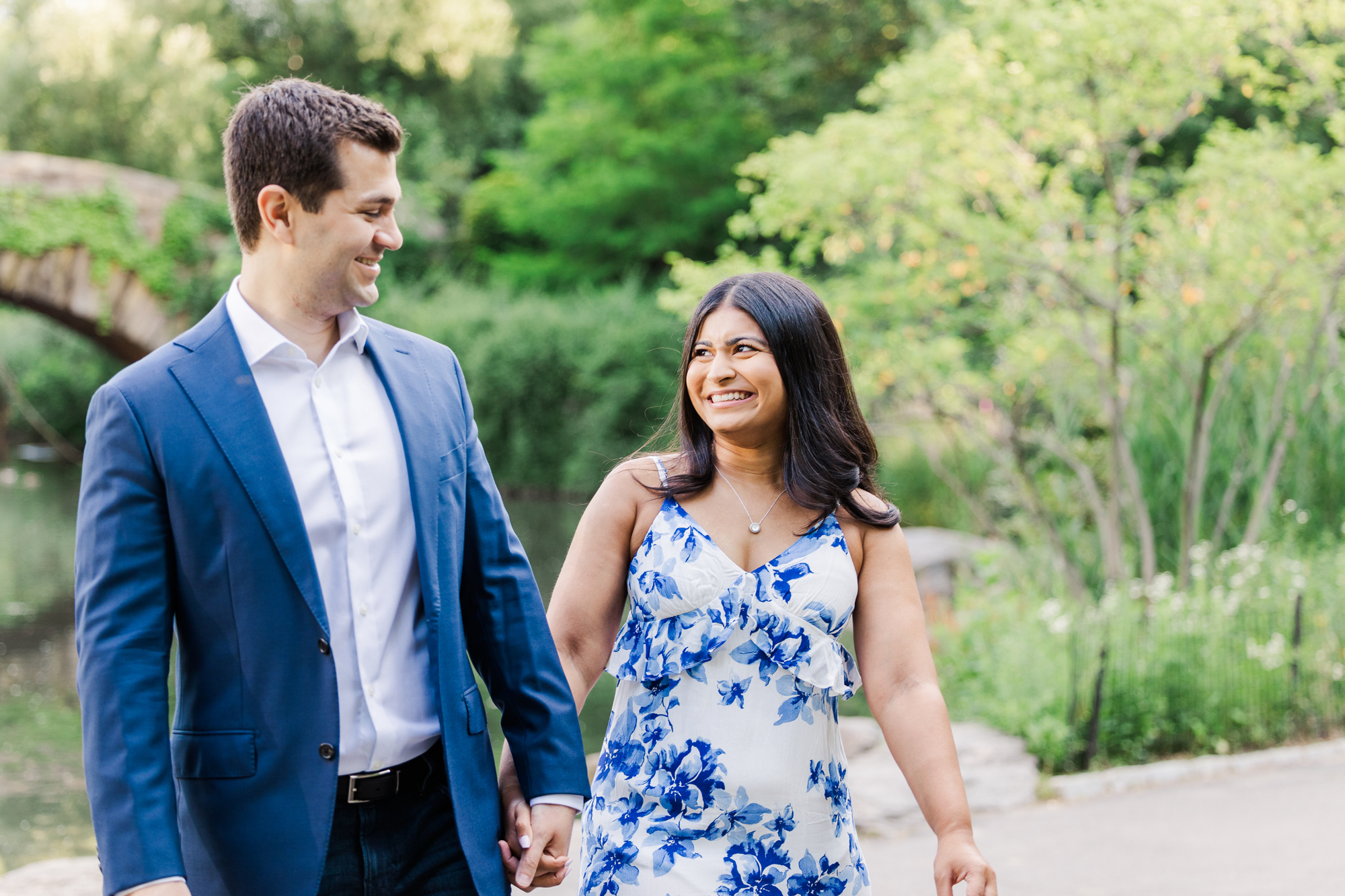 Radiant Central Park Engagement Photography
