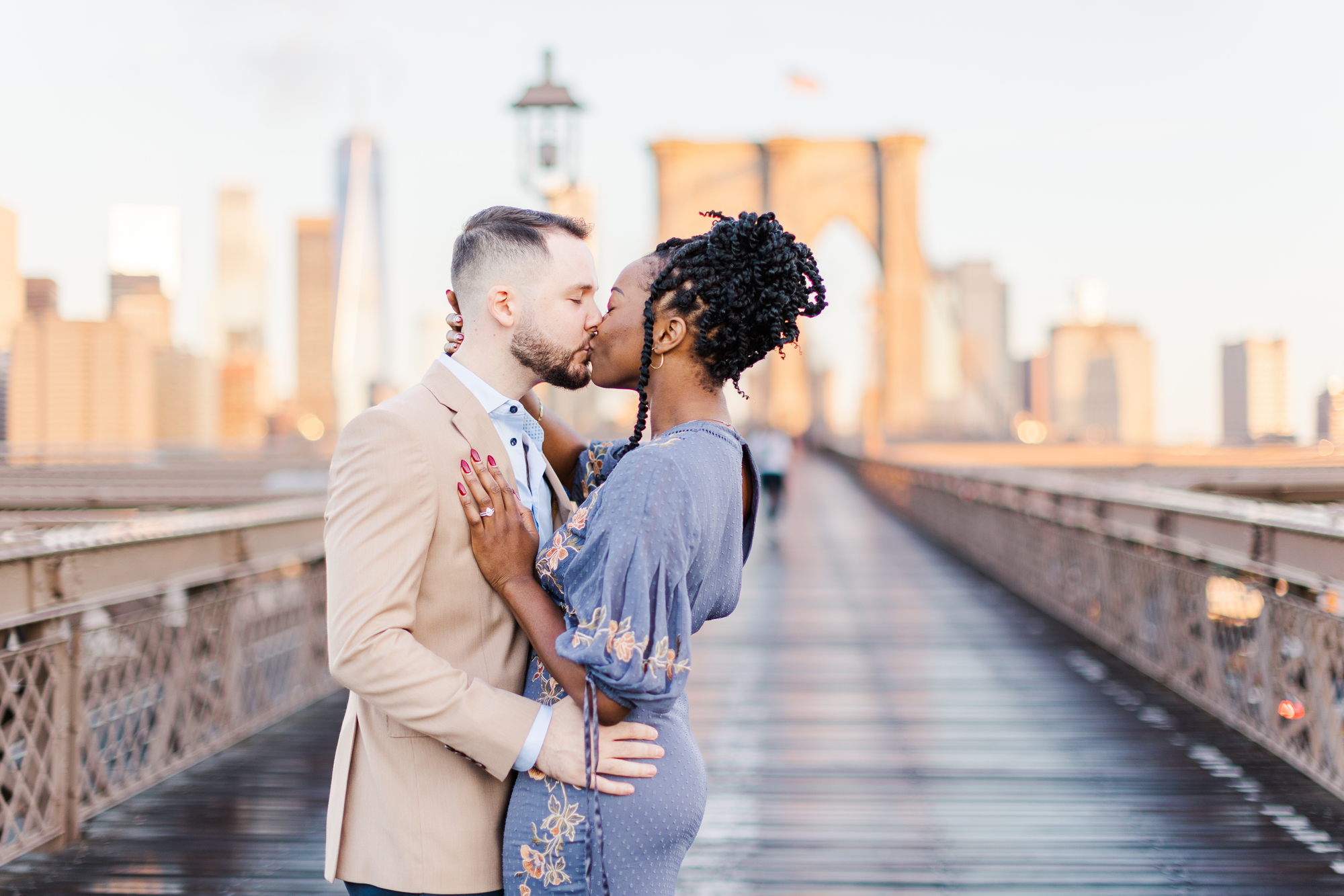 Awesome Brooklyn Bridge Engagement Photos