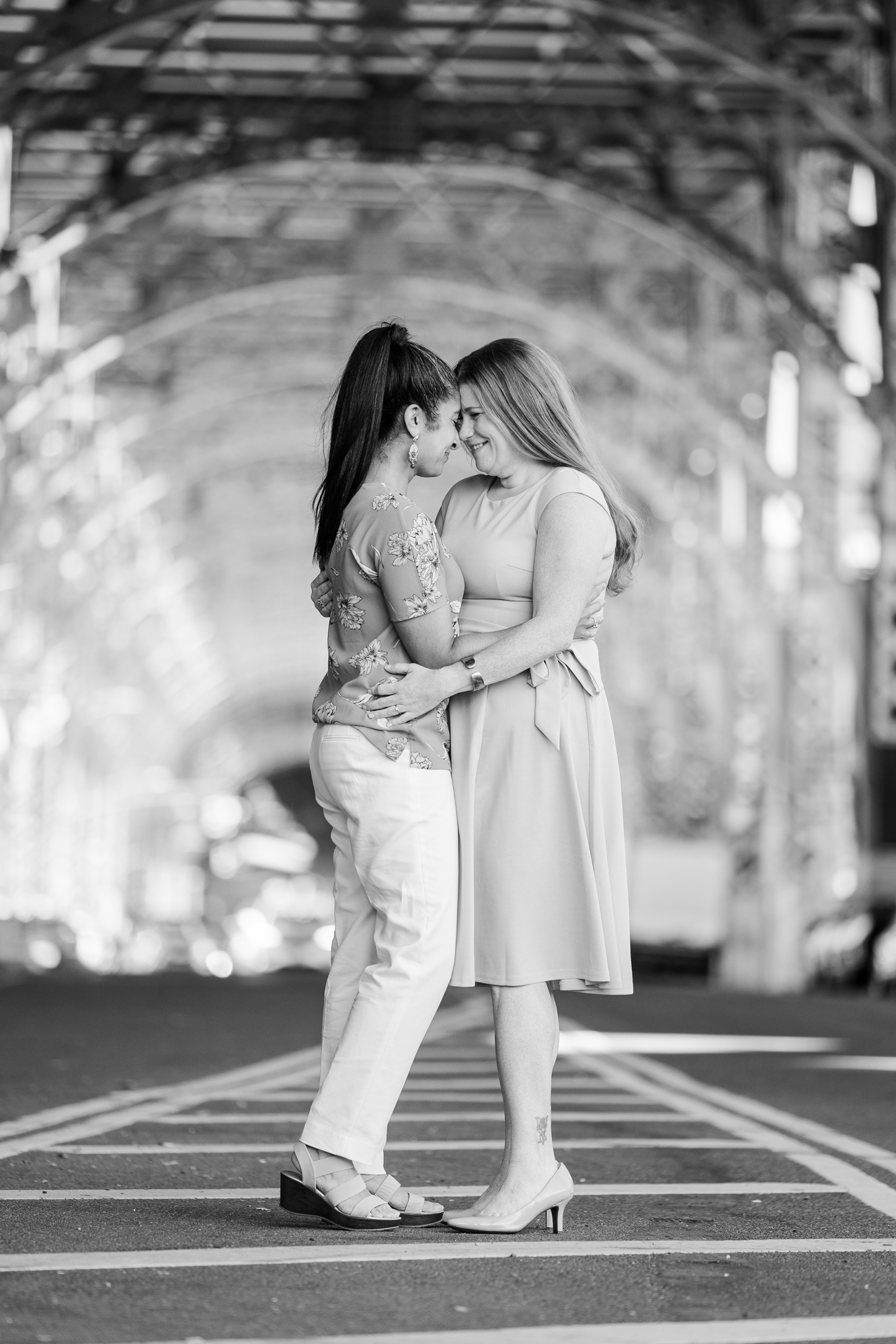 Dazzling Engagement Photo Shoot in Harlem, New York