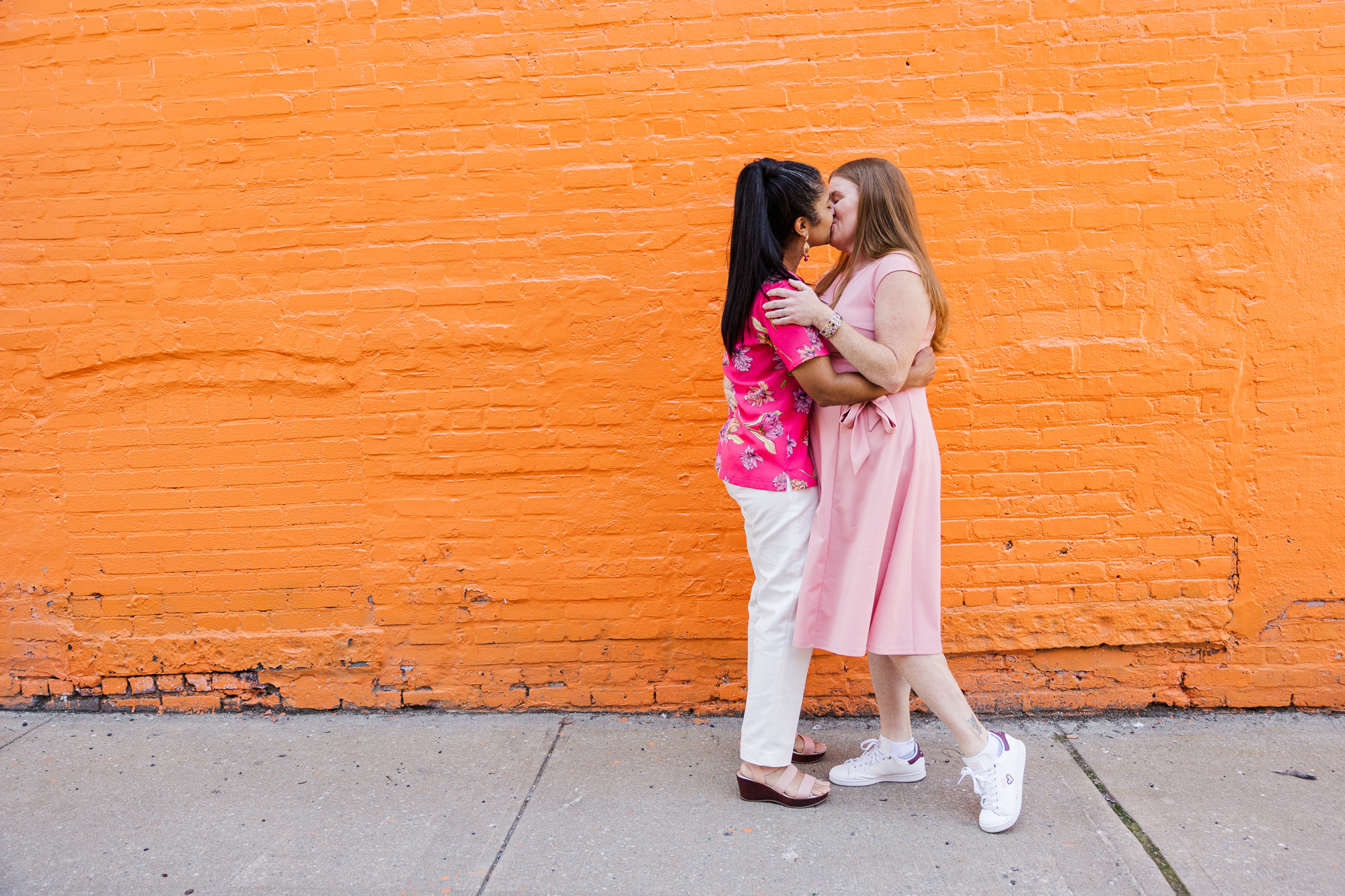 Candid Engagement Photo Shoot in Harlem, New York