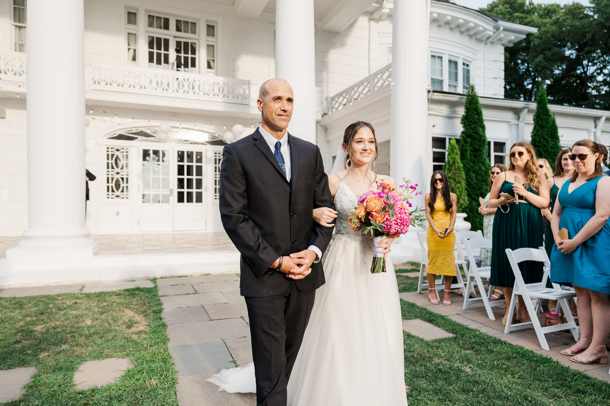 Amazing Wedding at Briarcliff Manor in Summertime