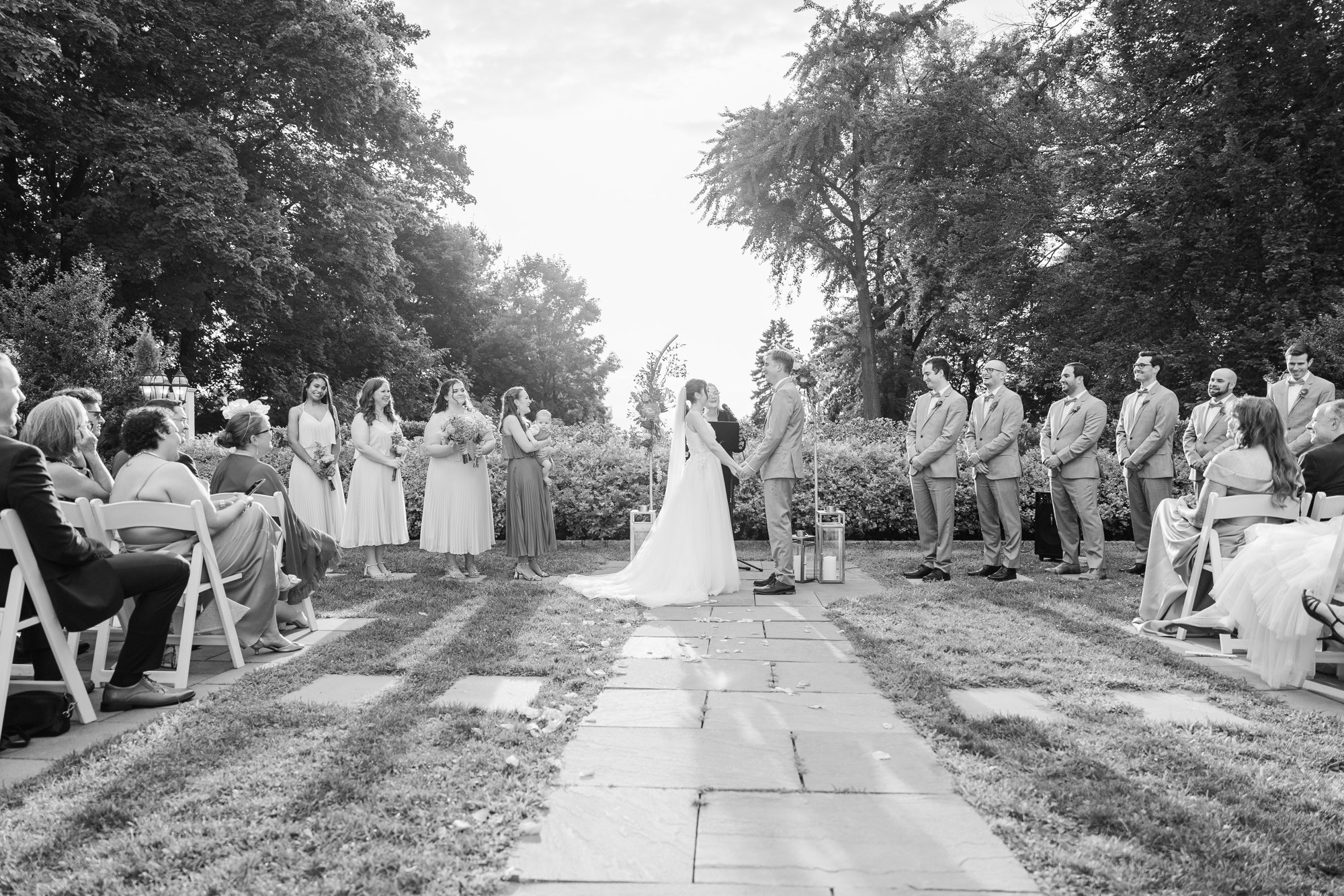 Bright Wedding at Briarcliff Manor in Summertime