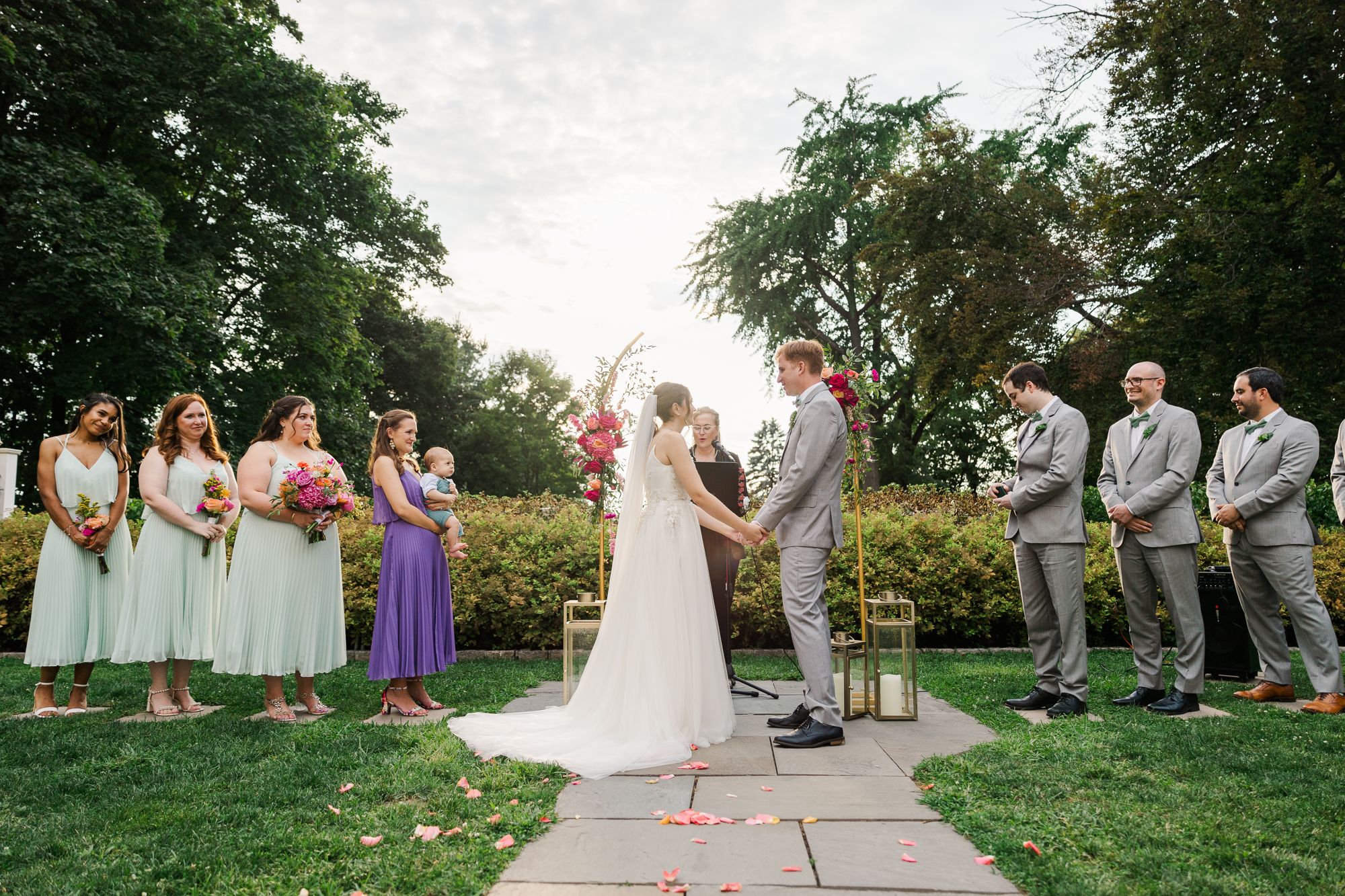 Joyous Wedding at Briarcliff Manor in Summertime