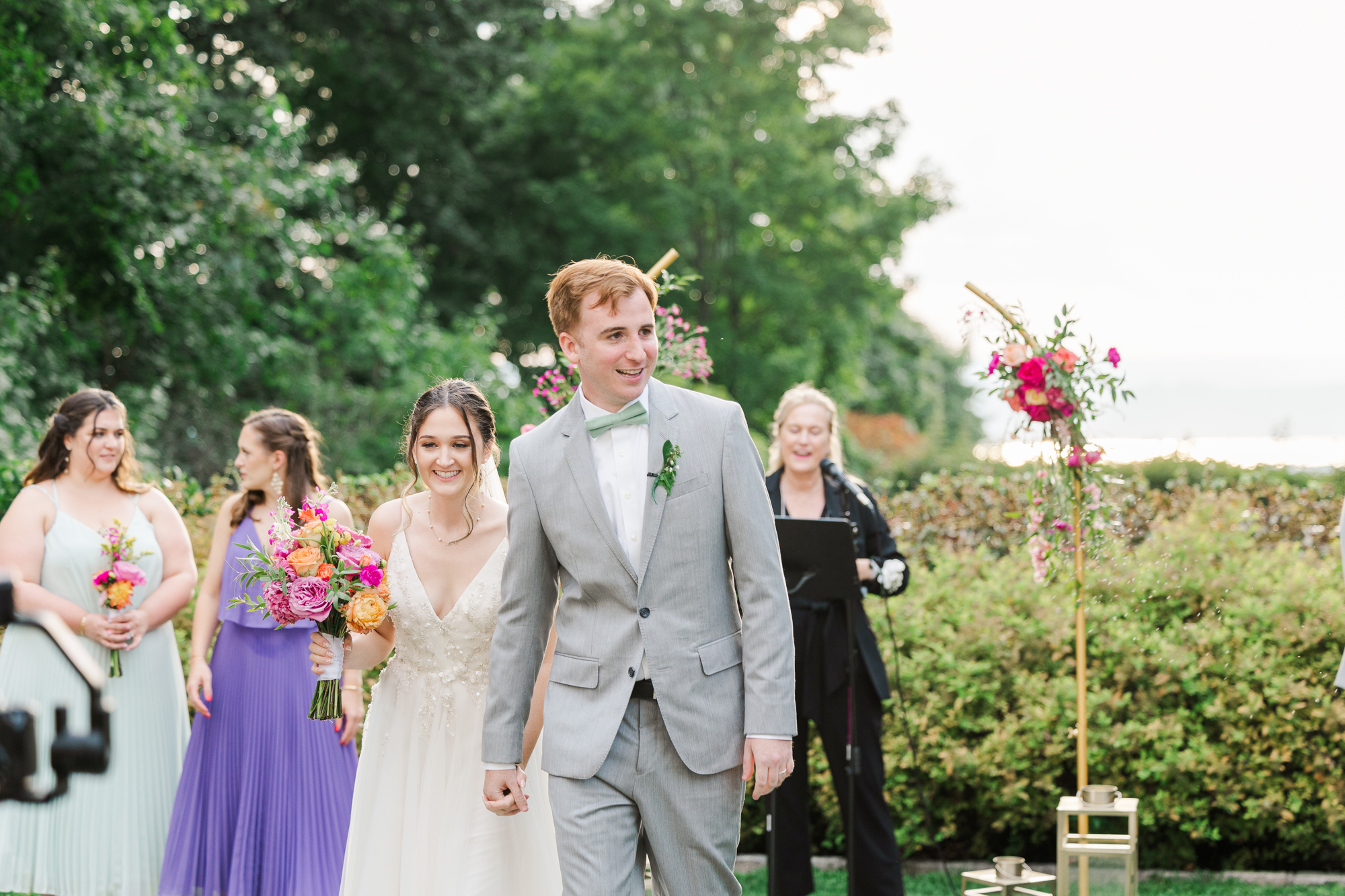 Unique Wedding at Briarcliff Manor in Summertime