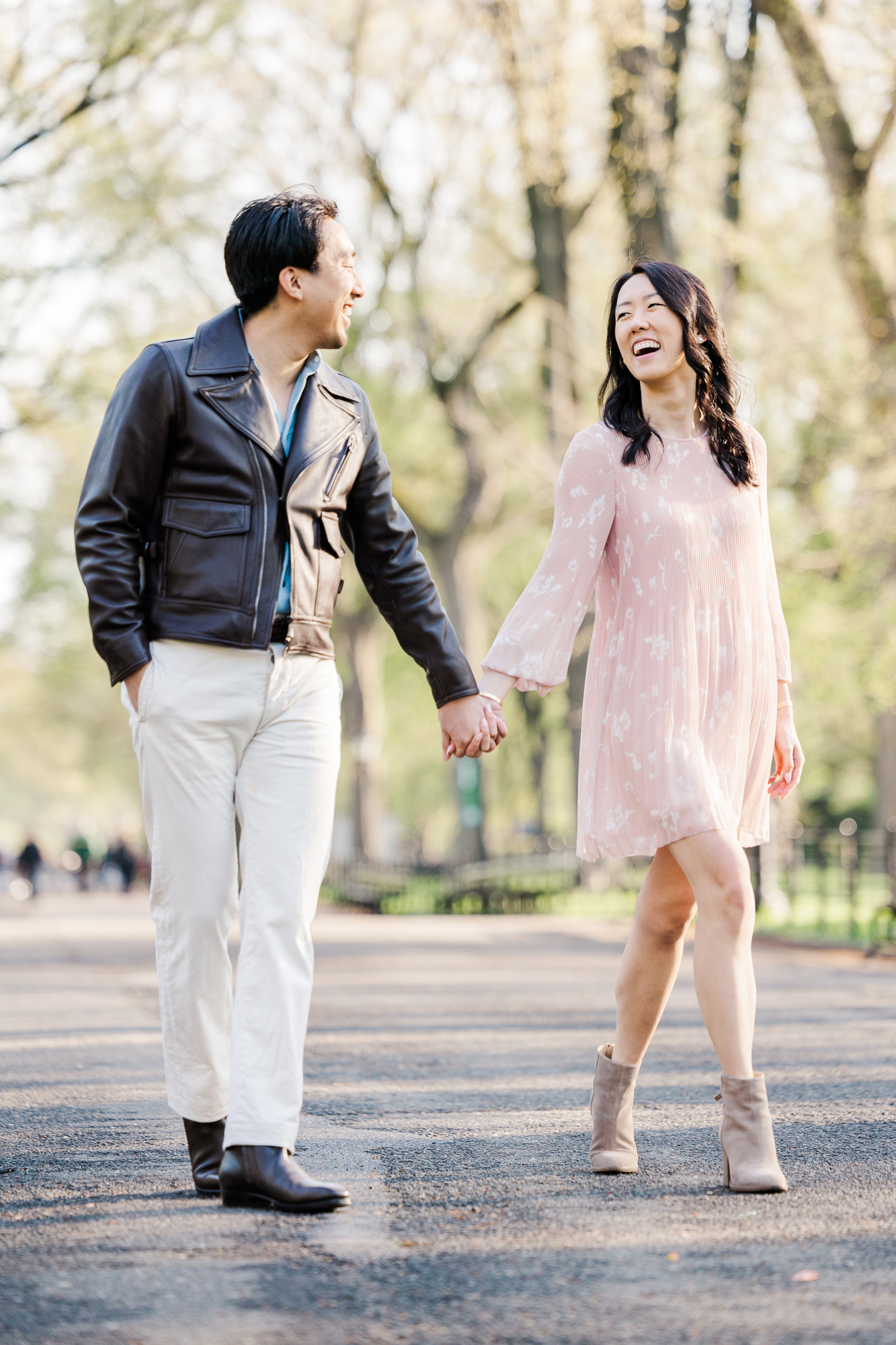 Jaw - Dropping Central Park Engagement Photos in the Spring