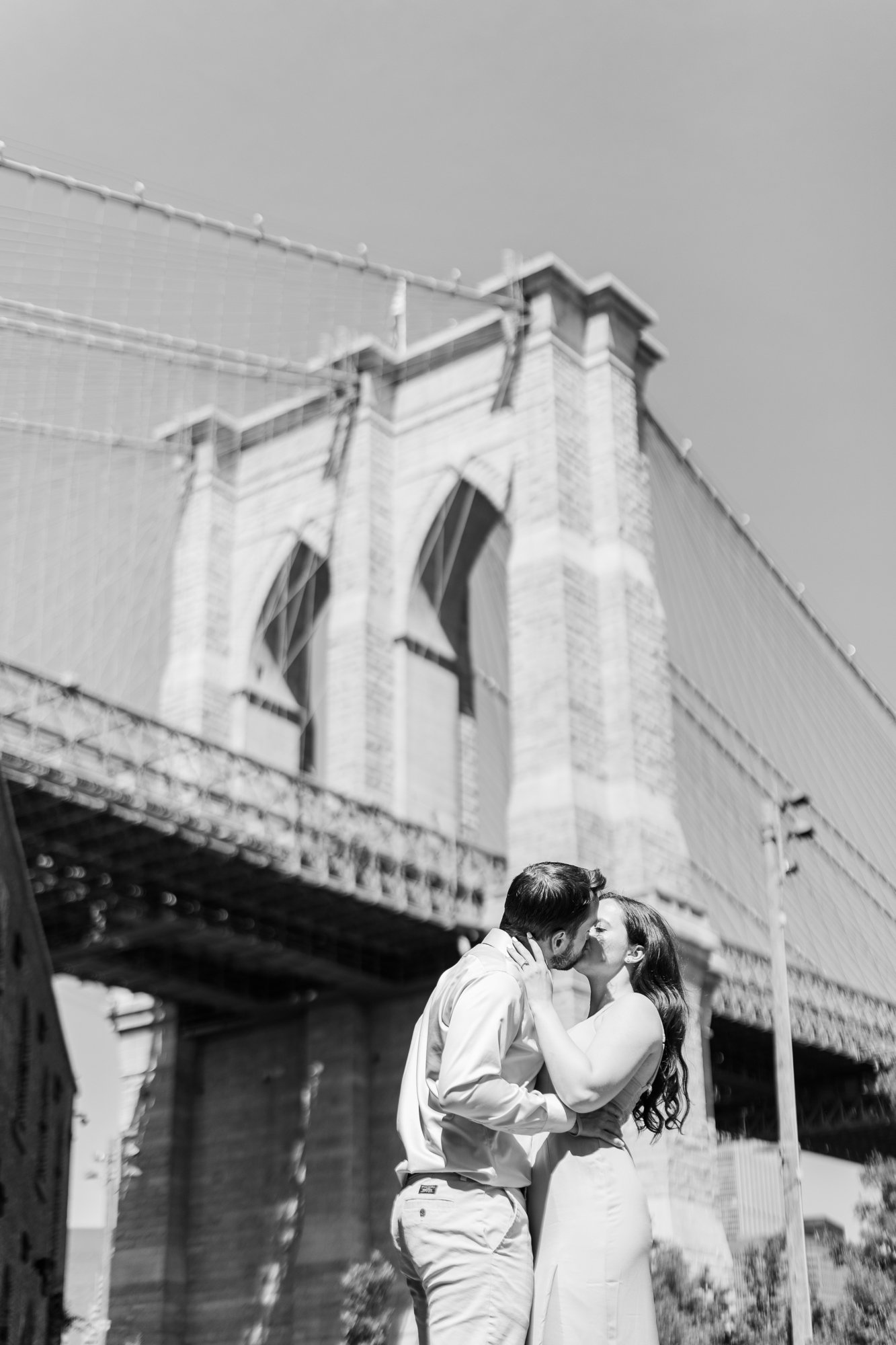 Gorgeous DUMBO Engagement Session in New York