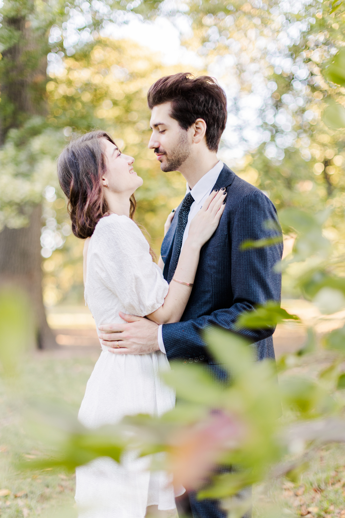 Beautiful Central Park Engagement Photos in NYC
