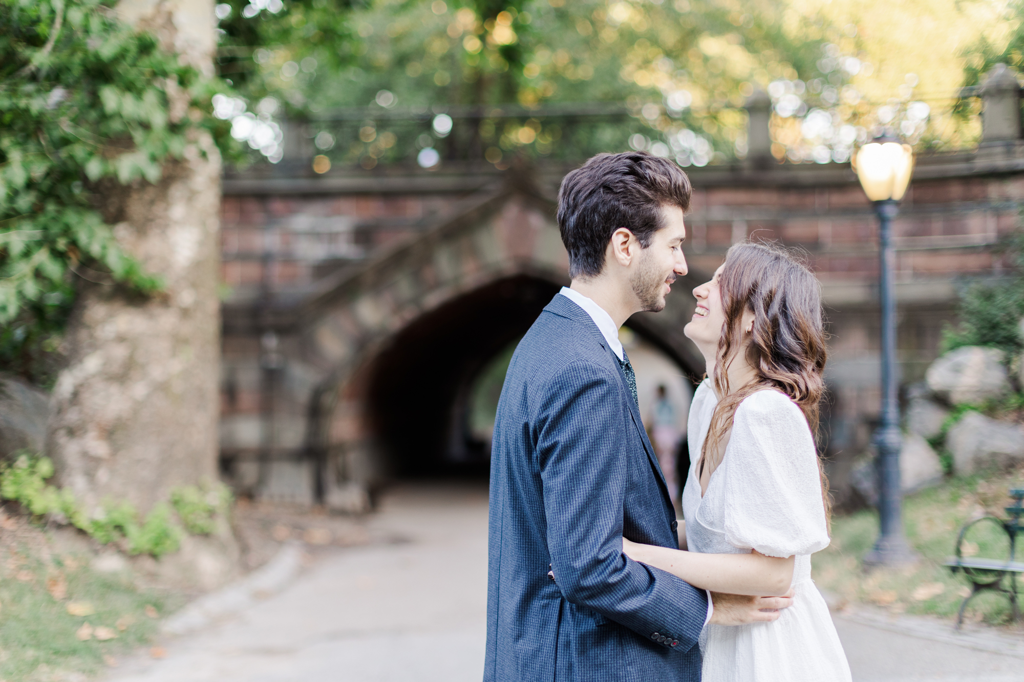 Whimsical Central Park Engagement Photos in NYC