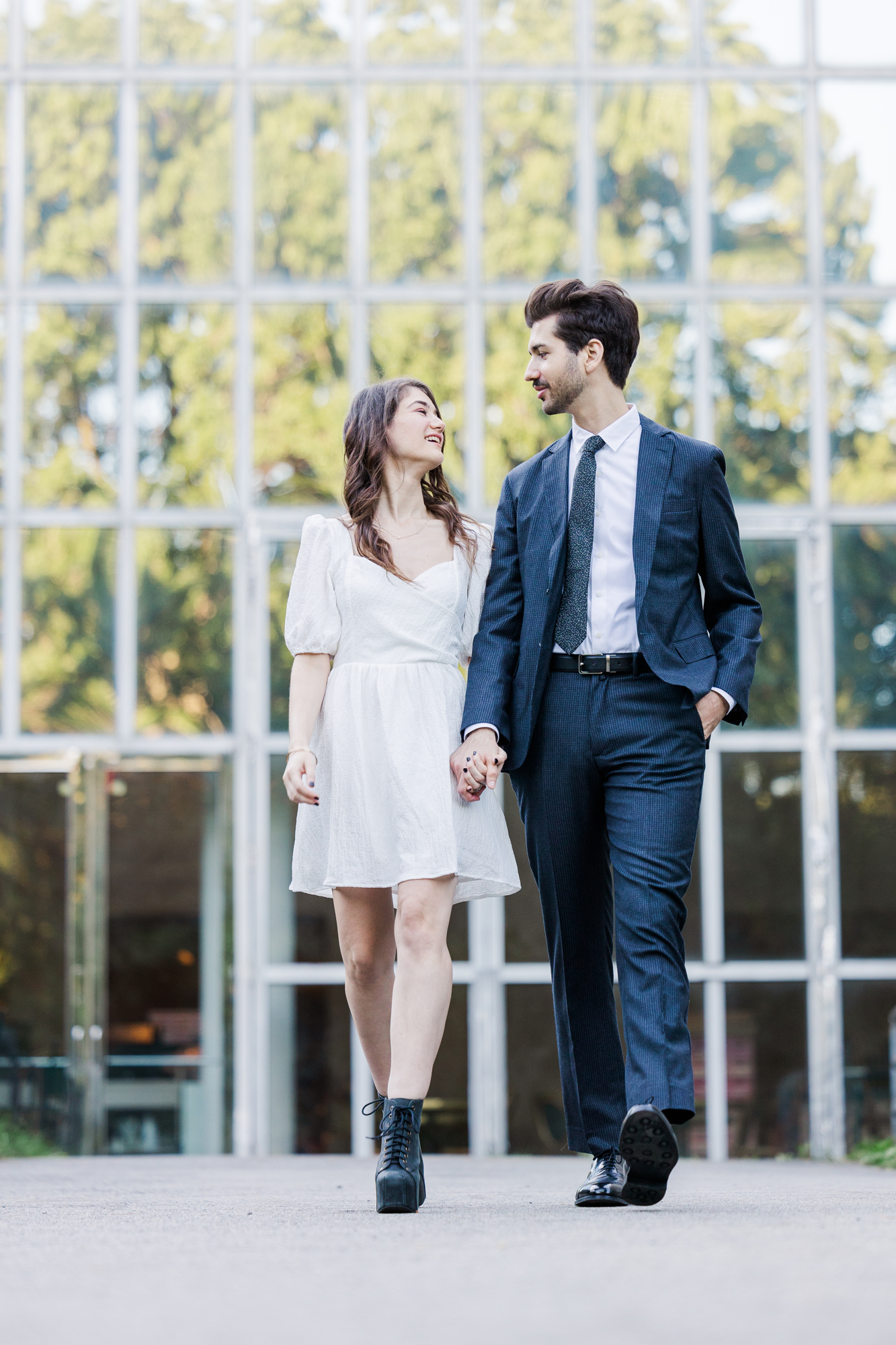 Flawless Central Park Engagement Photos in NYC