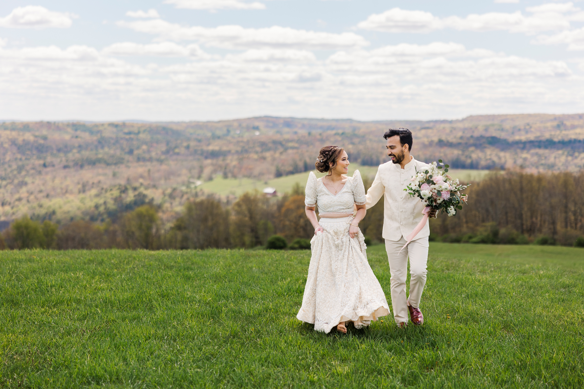 Iconic Summertime Seminary Hill Wedding in NY