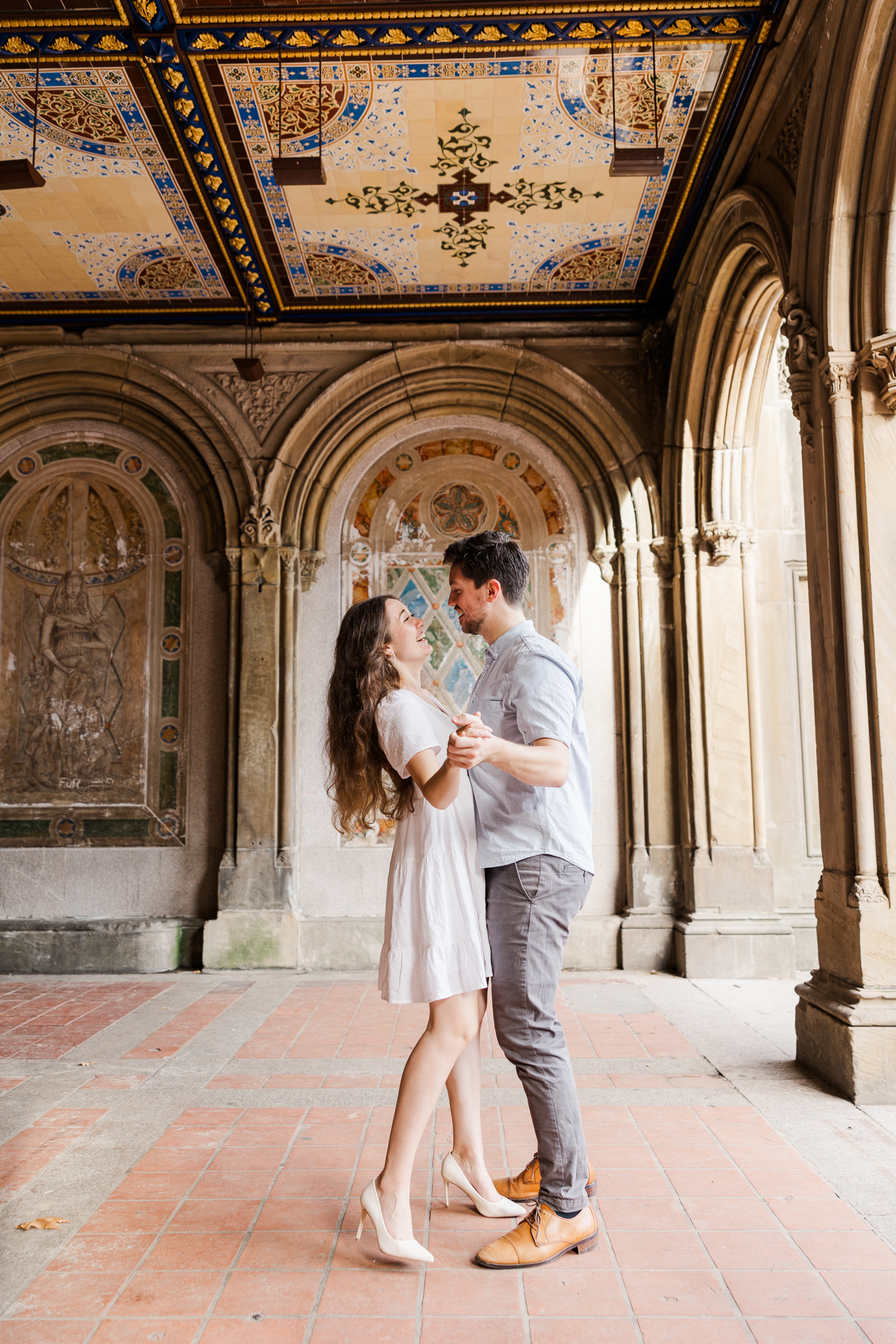 Iconic Central Park Engagement Photography