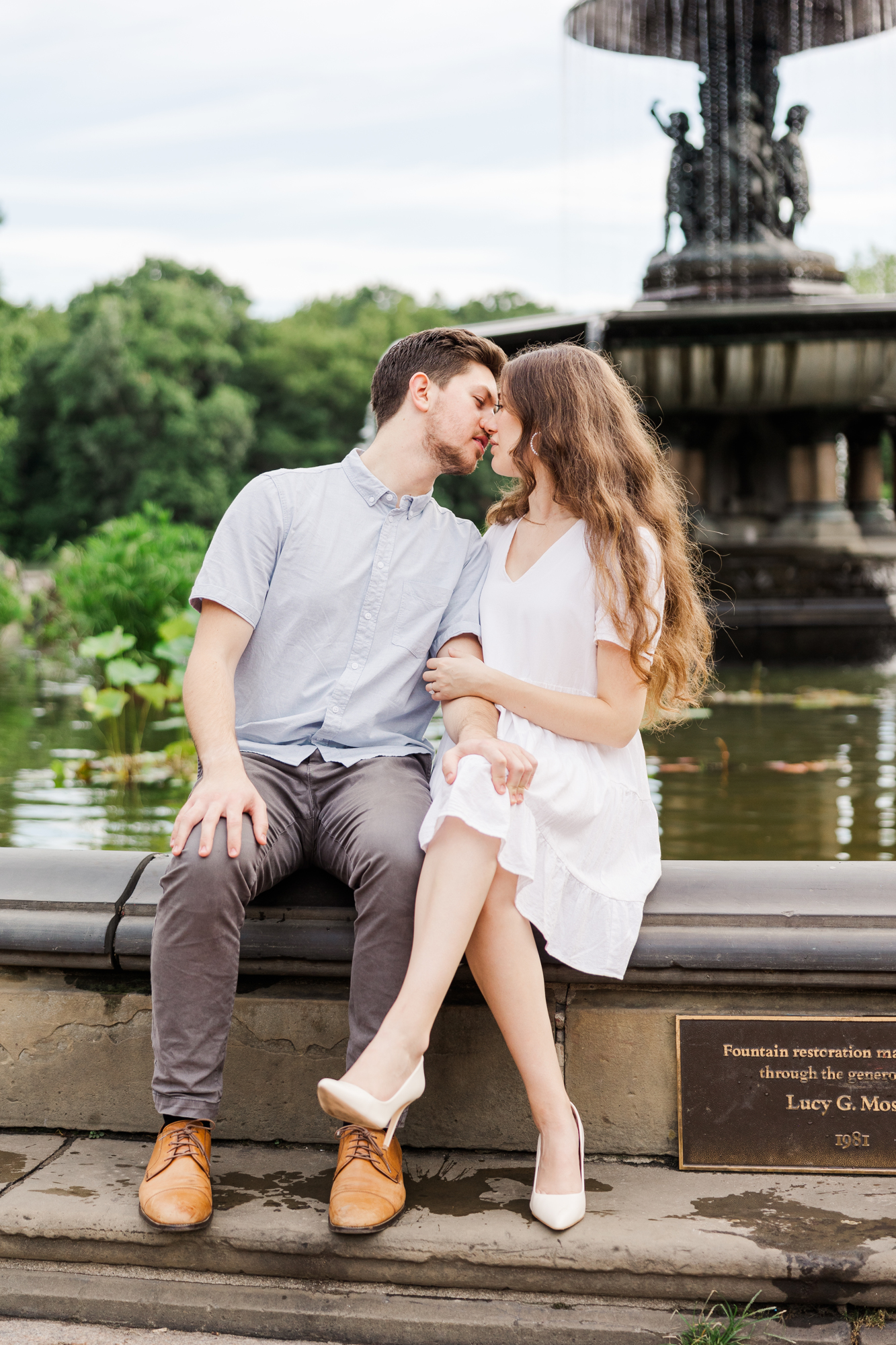 Fun Central Park Engagement Photography
