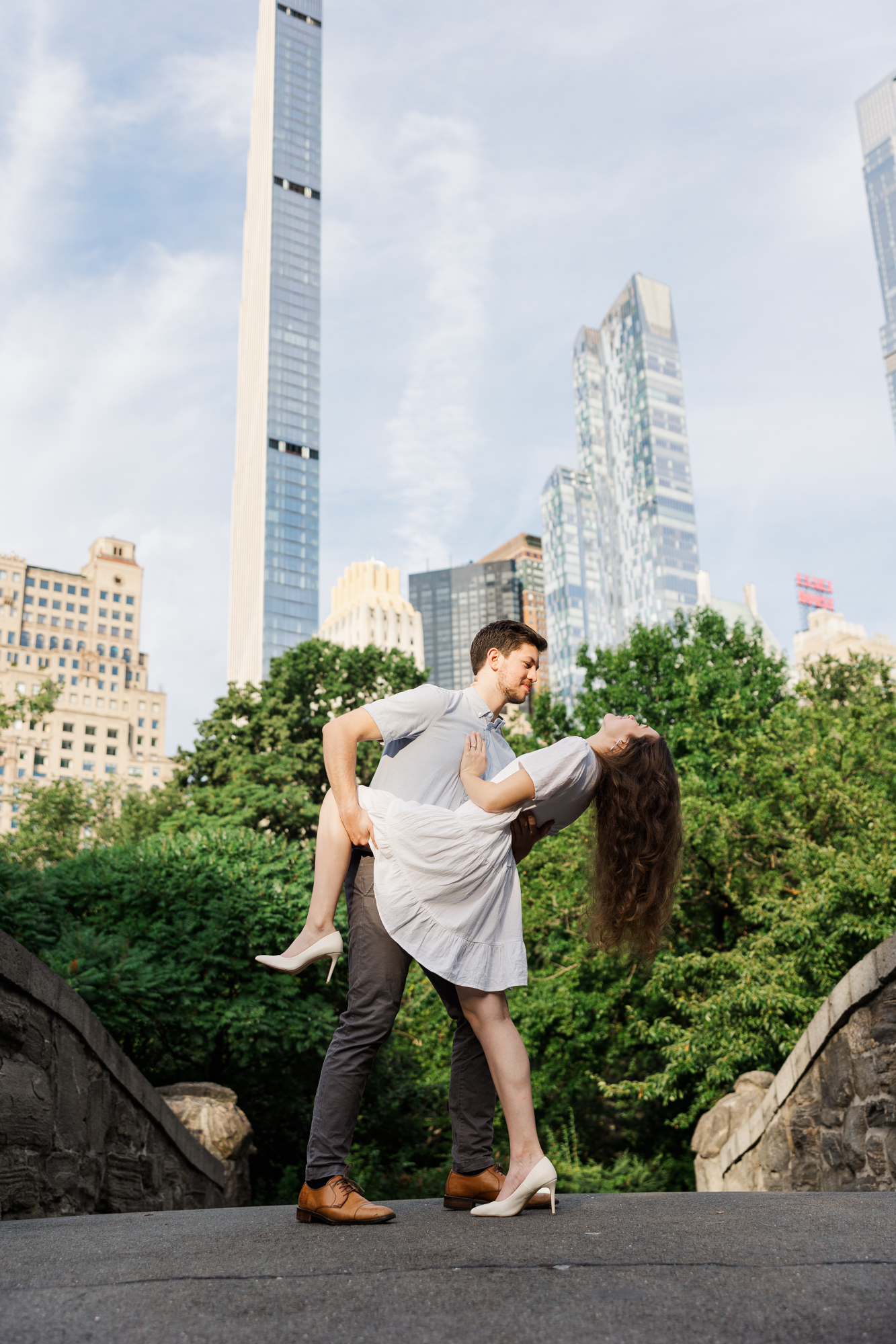 Lovely Central Park Engagement Photography