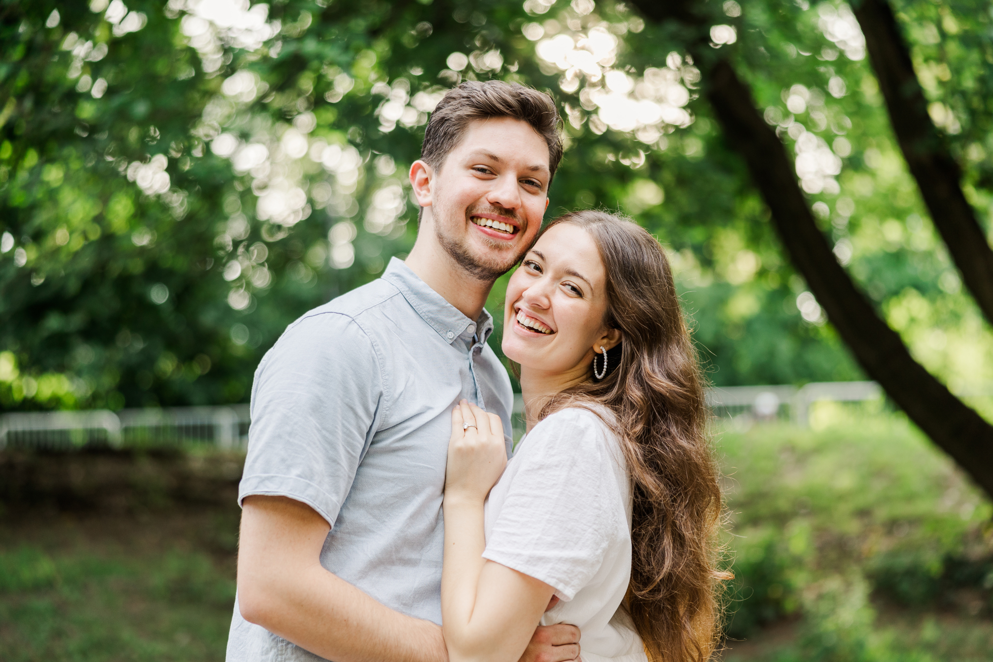 Radiant Central Park Engagement Photography