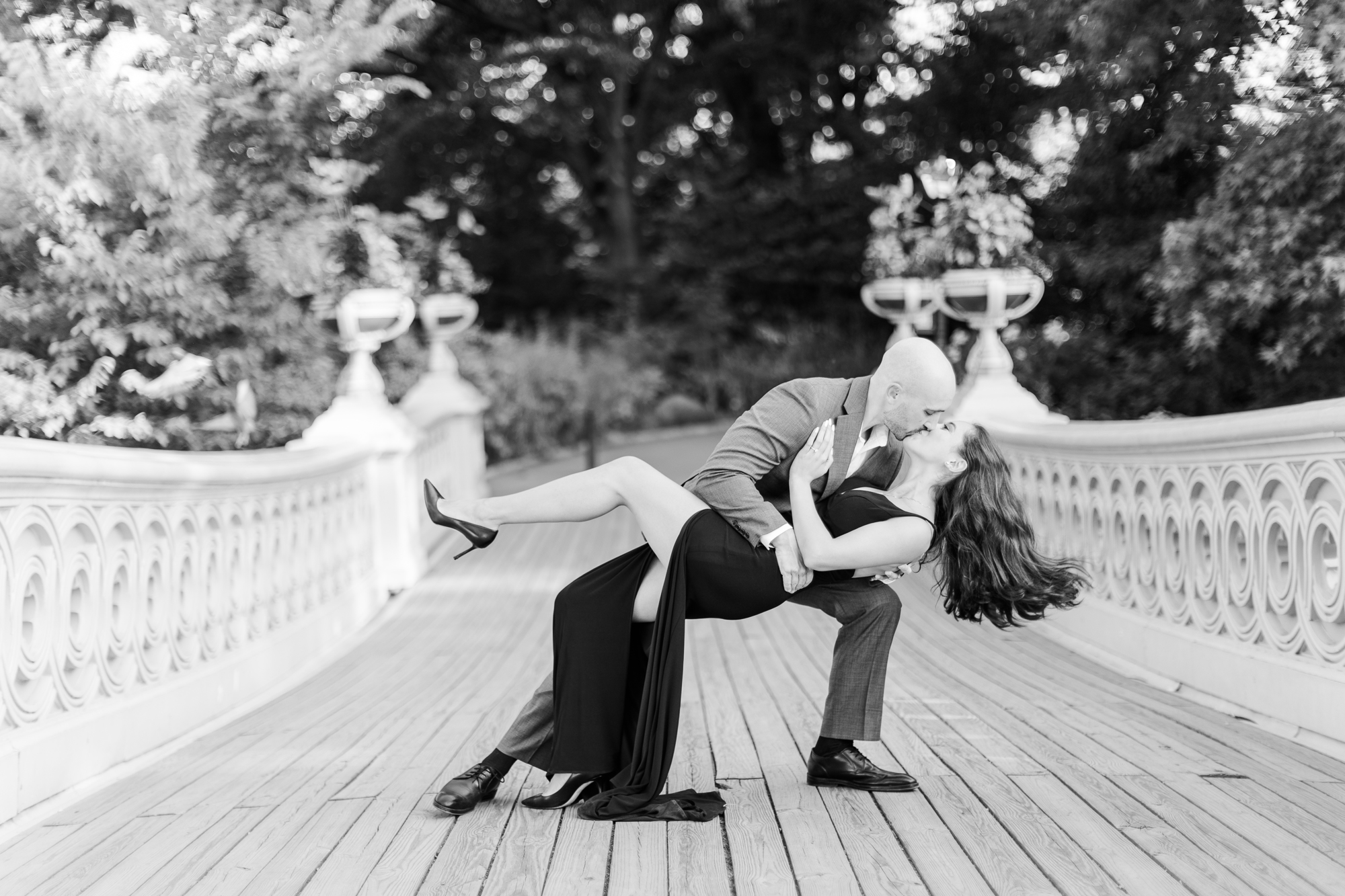 Incredible Bethesda Terrace Engagement Photo Shoot