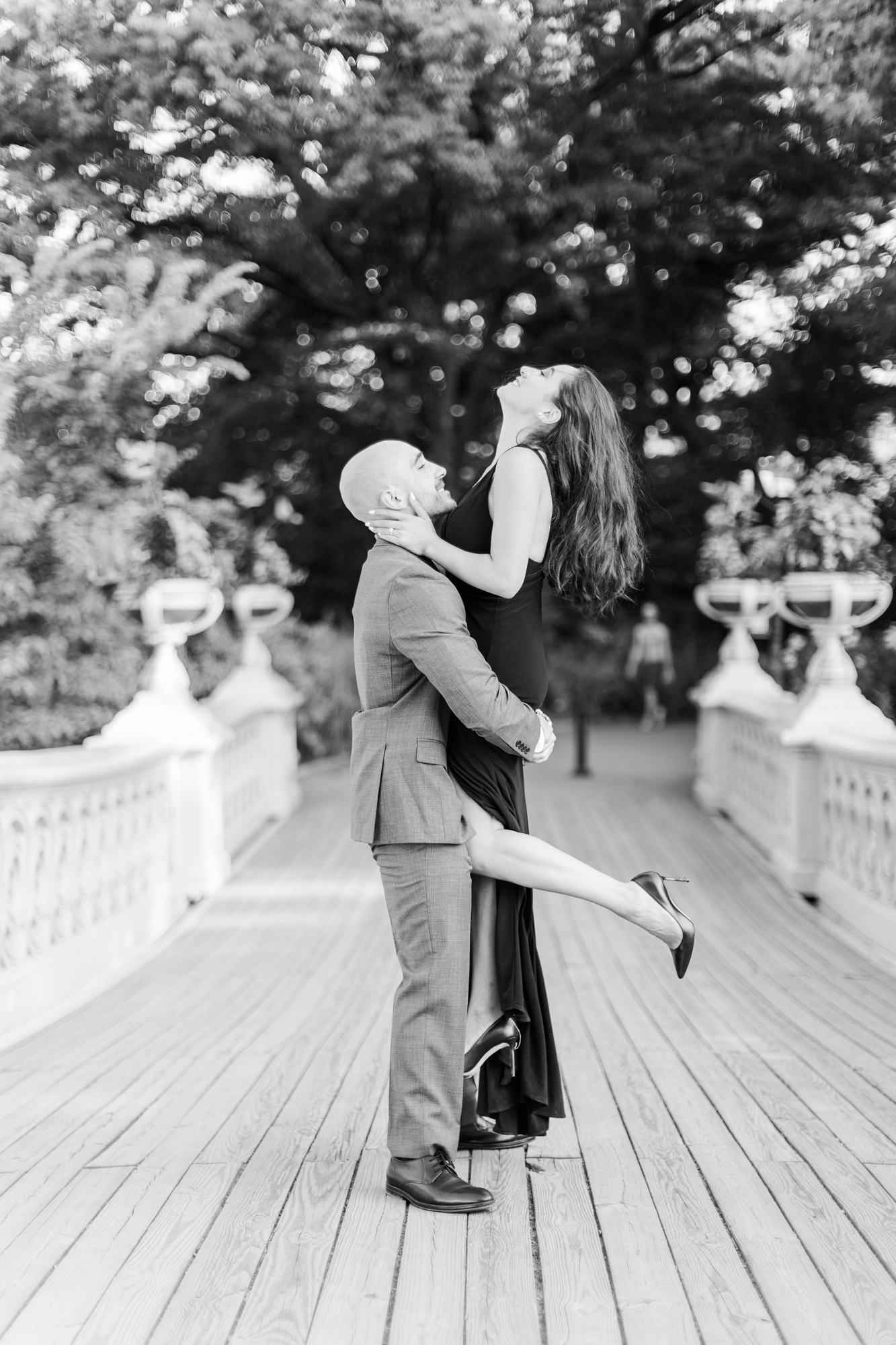 Sensational Bethesda Terrace Engagement Photo Shoot
