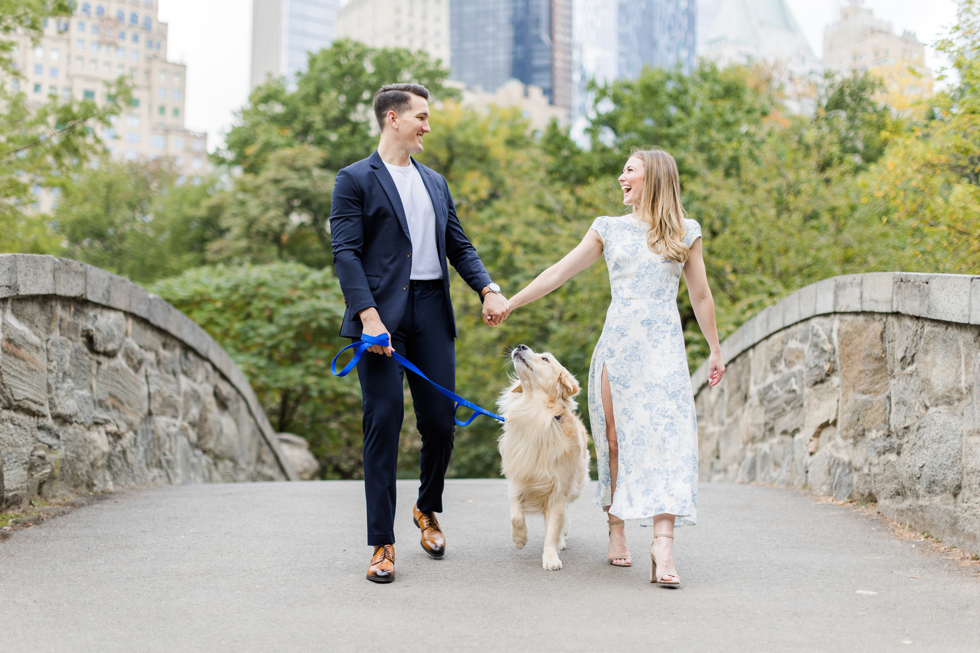 Sensational Central Park Engagement Photos