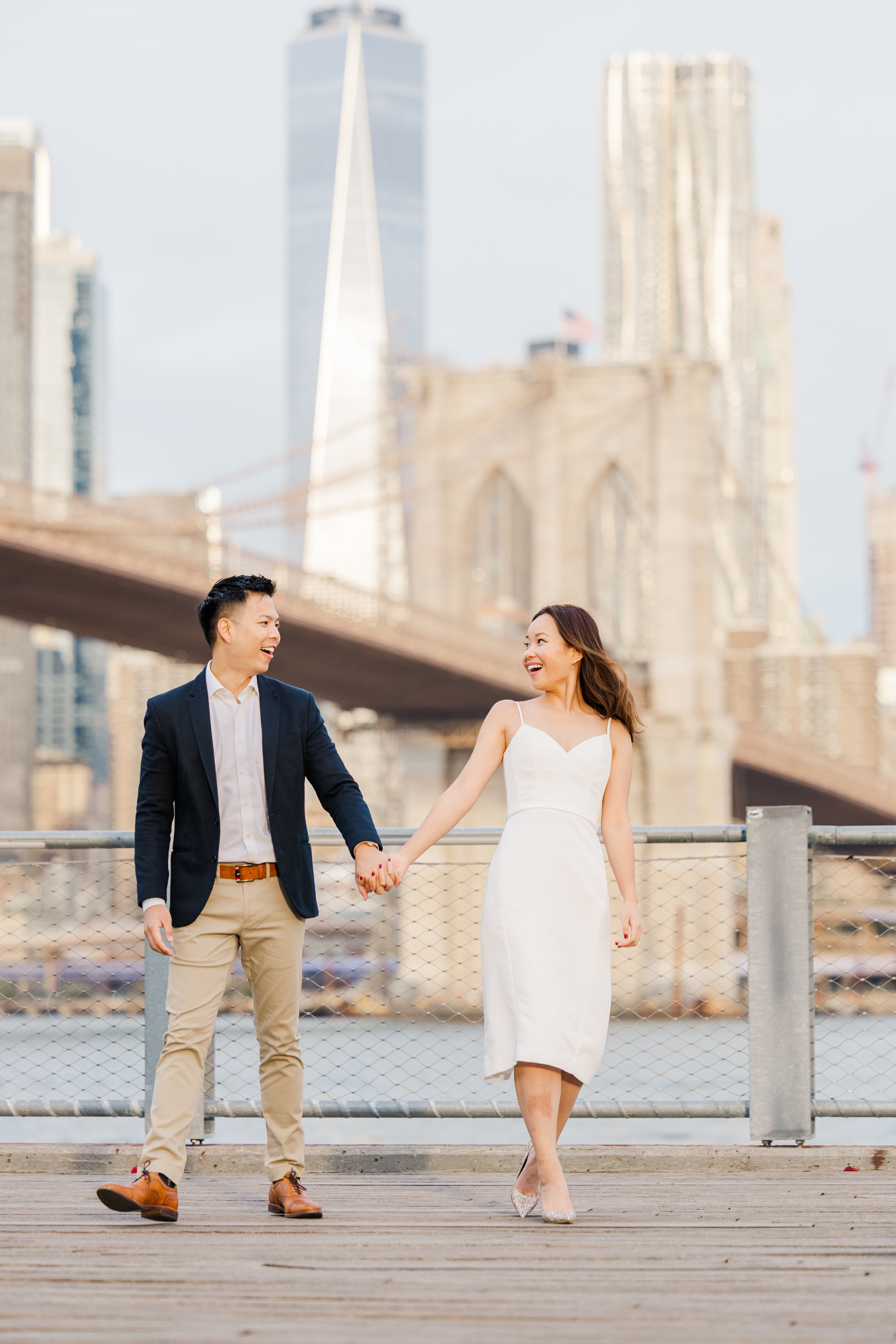 Jaw-Dropping Brooklyn Bridge Engagement Photography