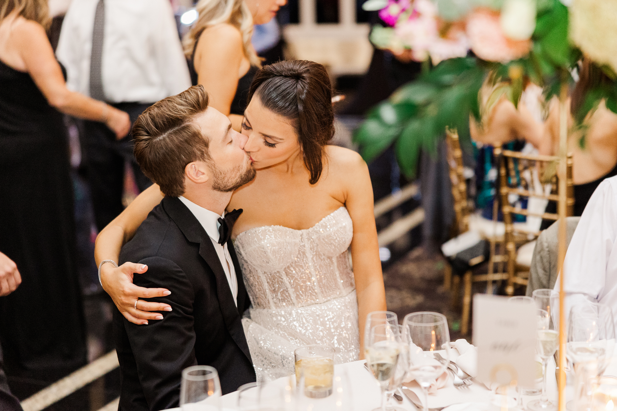 Candid Le Chateau Wedding in Westchester County