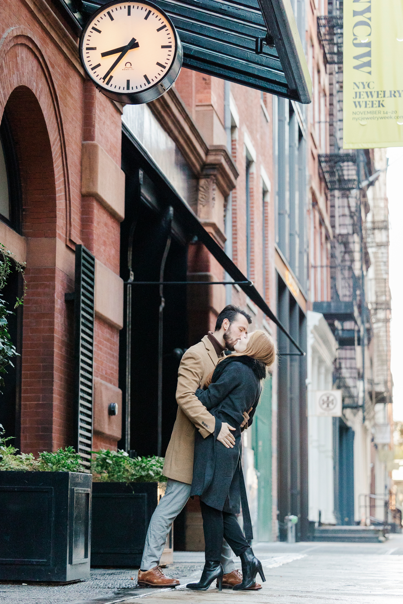 Candid Engagement Photos in Soho