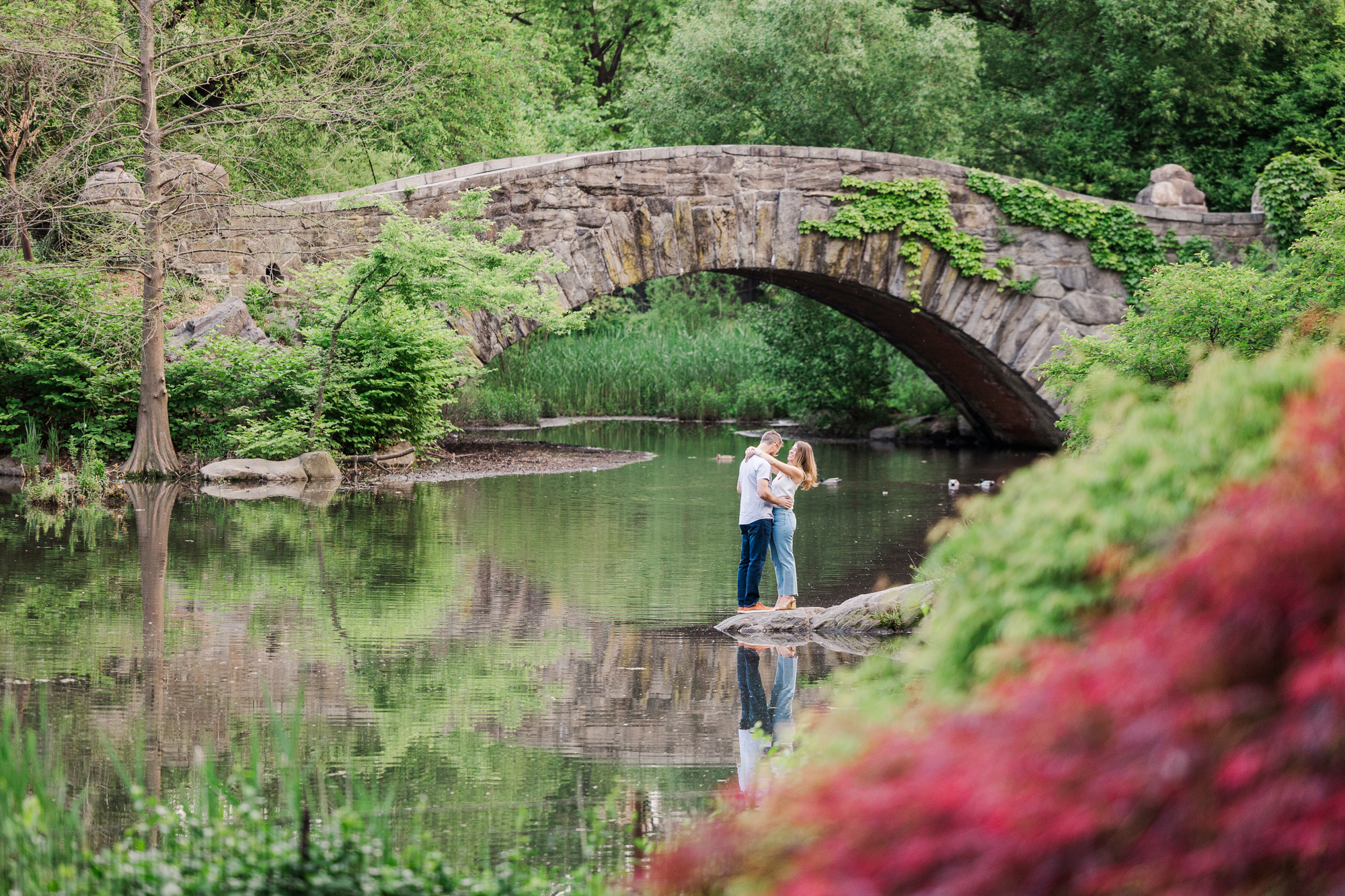 Wonderful Central Park Engagement Shoot