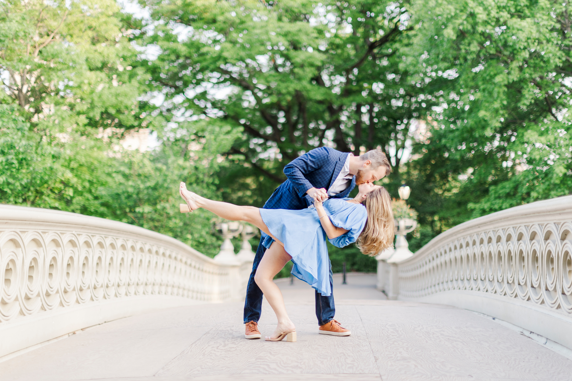 Intimate Central Park Engagement Shoot