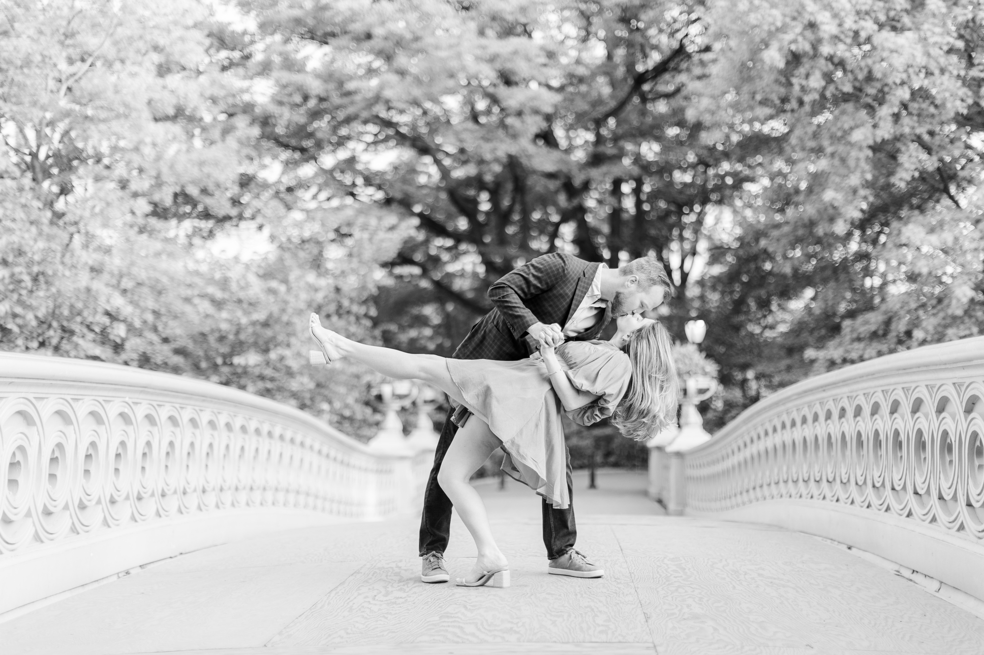 Jaw-Dropping Central Park Engagement Shoot