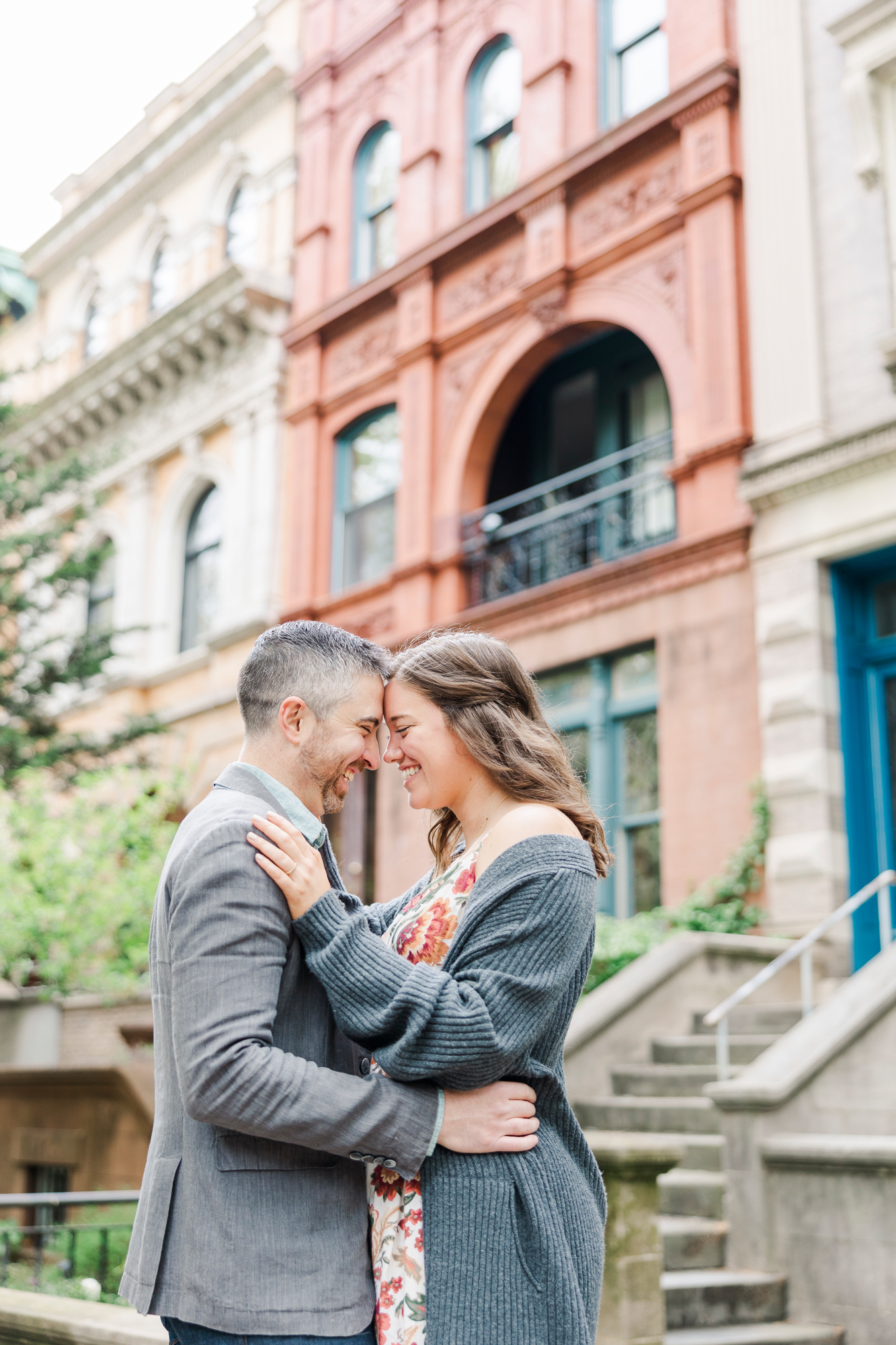 Wonderful and Natural Prospect Park Engagement Pictures