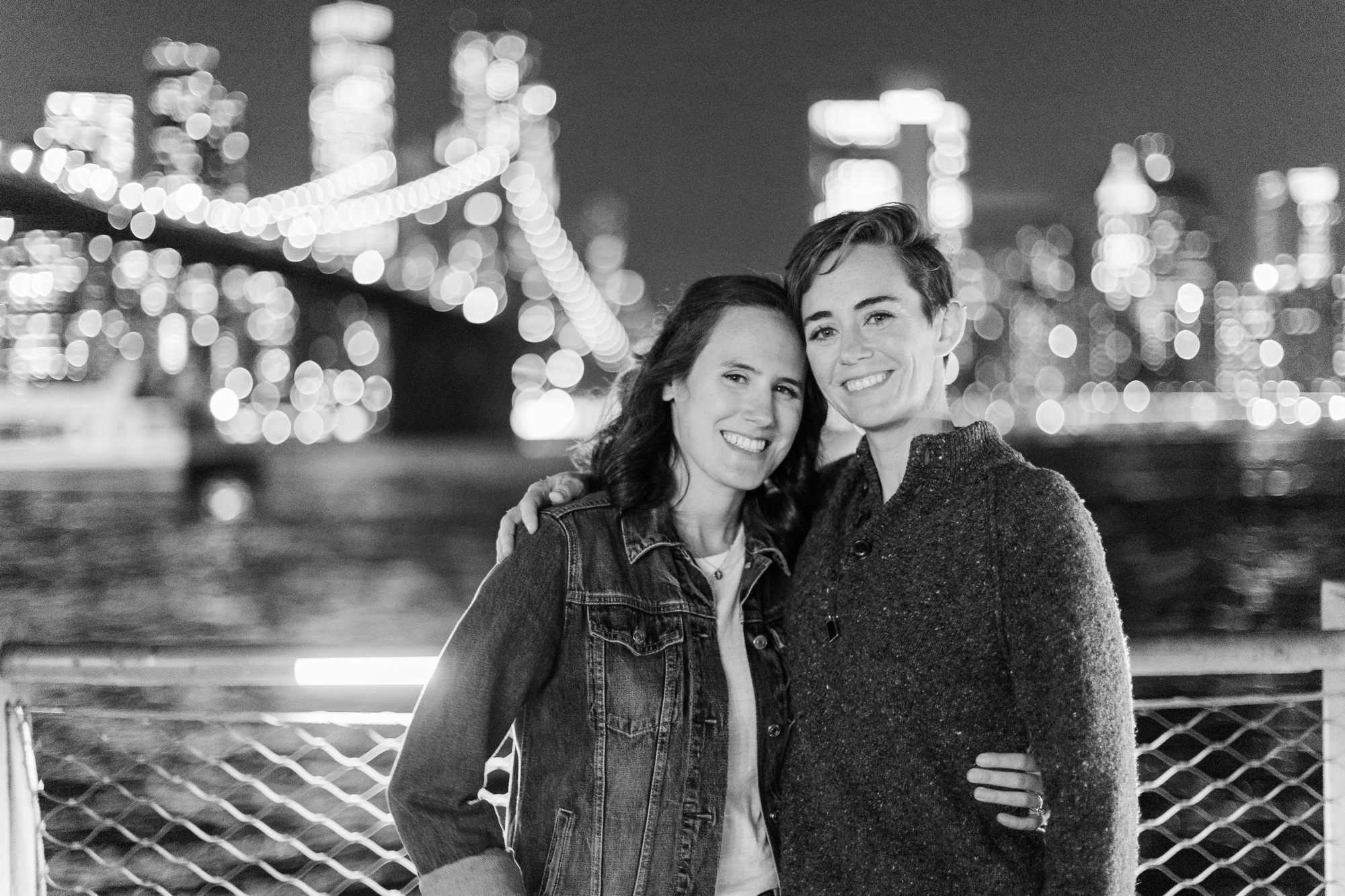 Magical DUMBO Engagement Photo Shoot in NYC