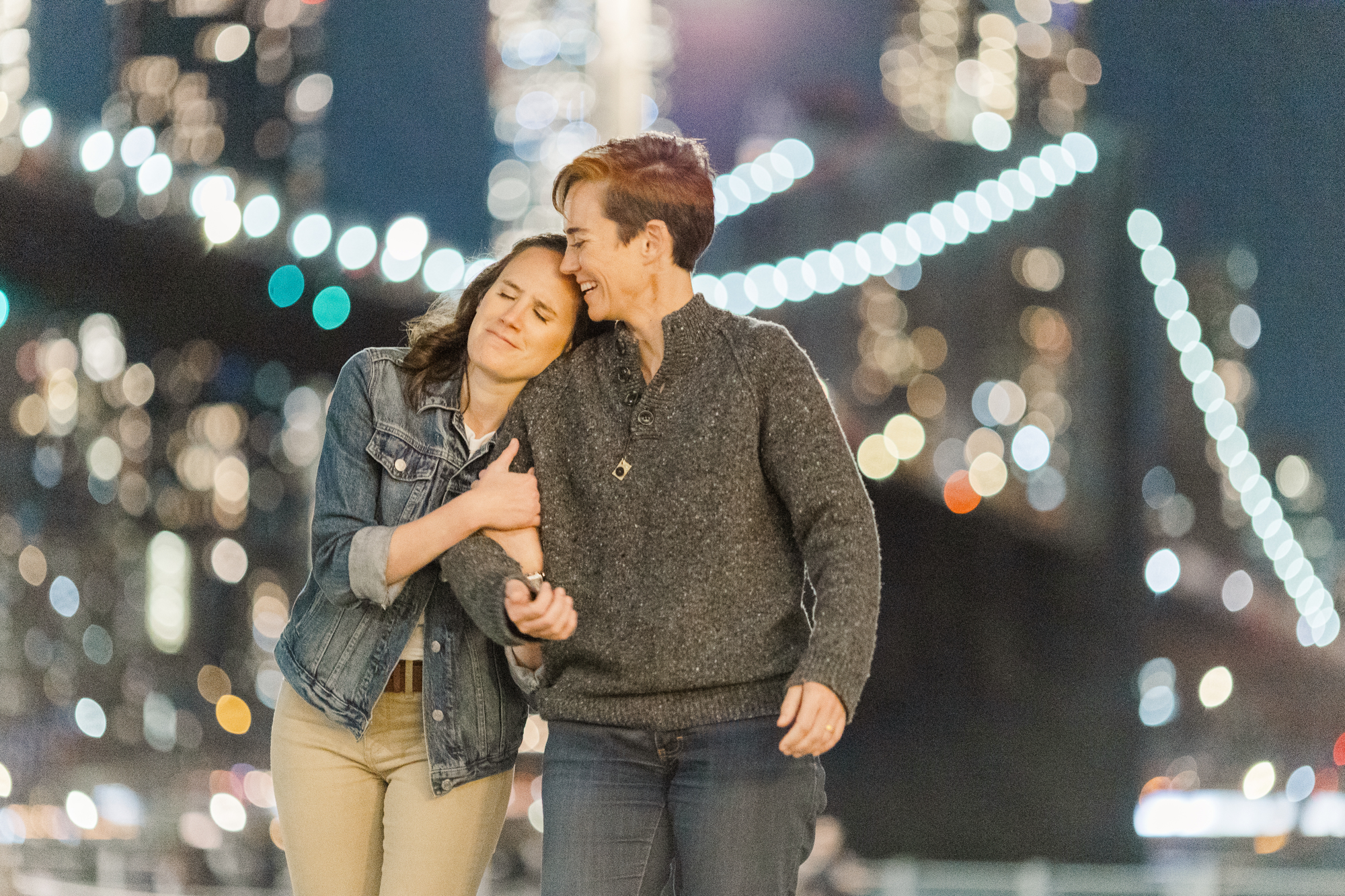 Special DUMBO Engagement Photo Shoot in NYC