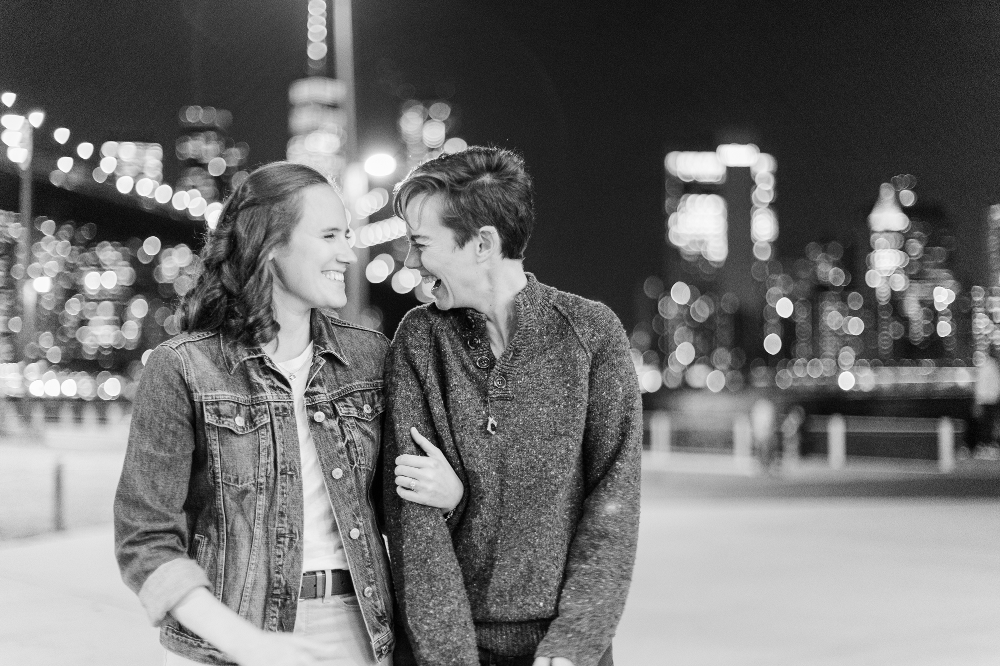 Jaw-Dropping DUMBO Engagement Photo Shoot in NYC