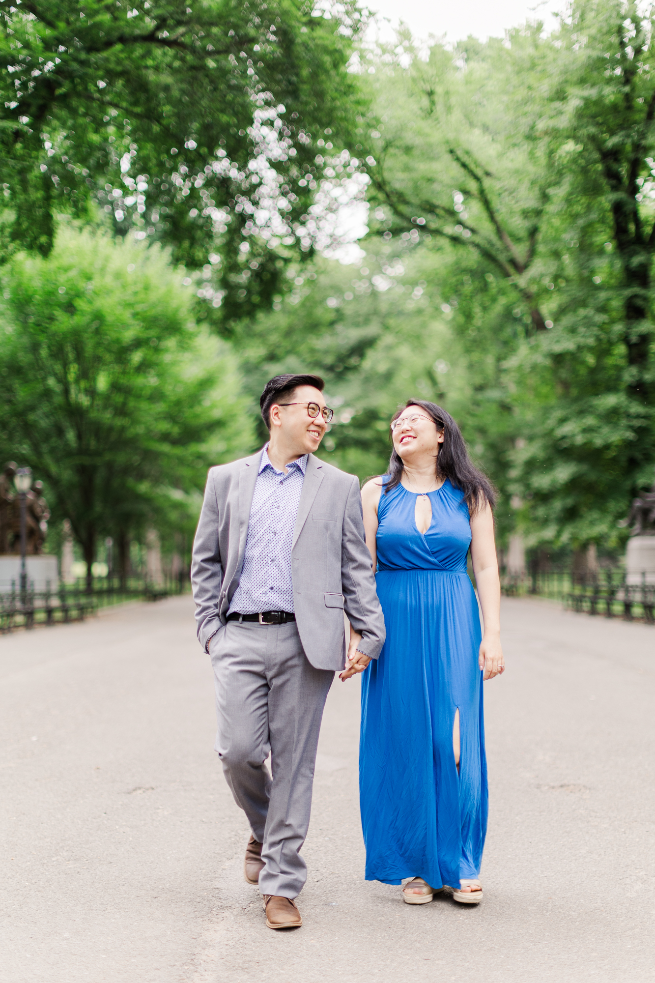 Flawless Central Park Engagement Pictures